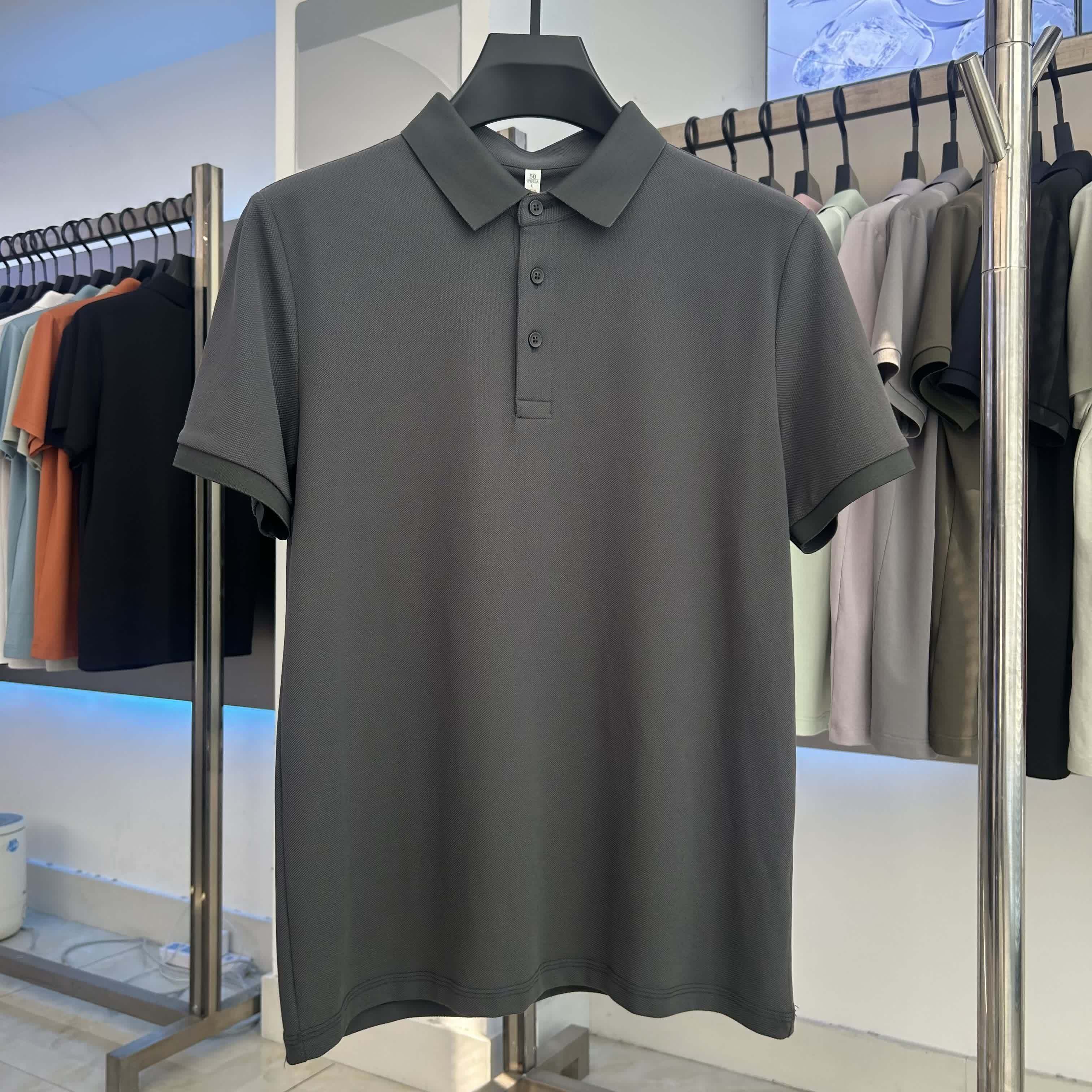 XYD7602  220g weight 79.8% Cotton  18% polyester fiber  2.2%spandex  Polo shirt