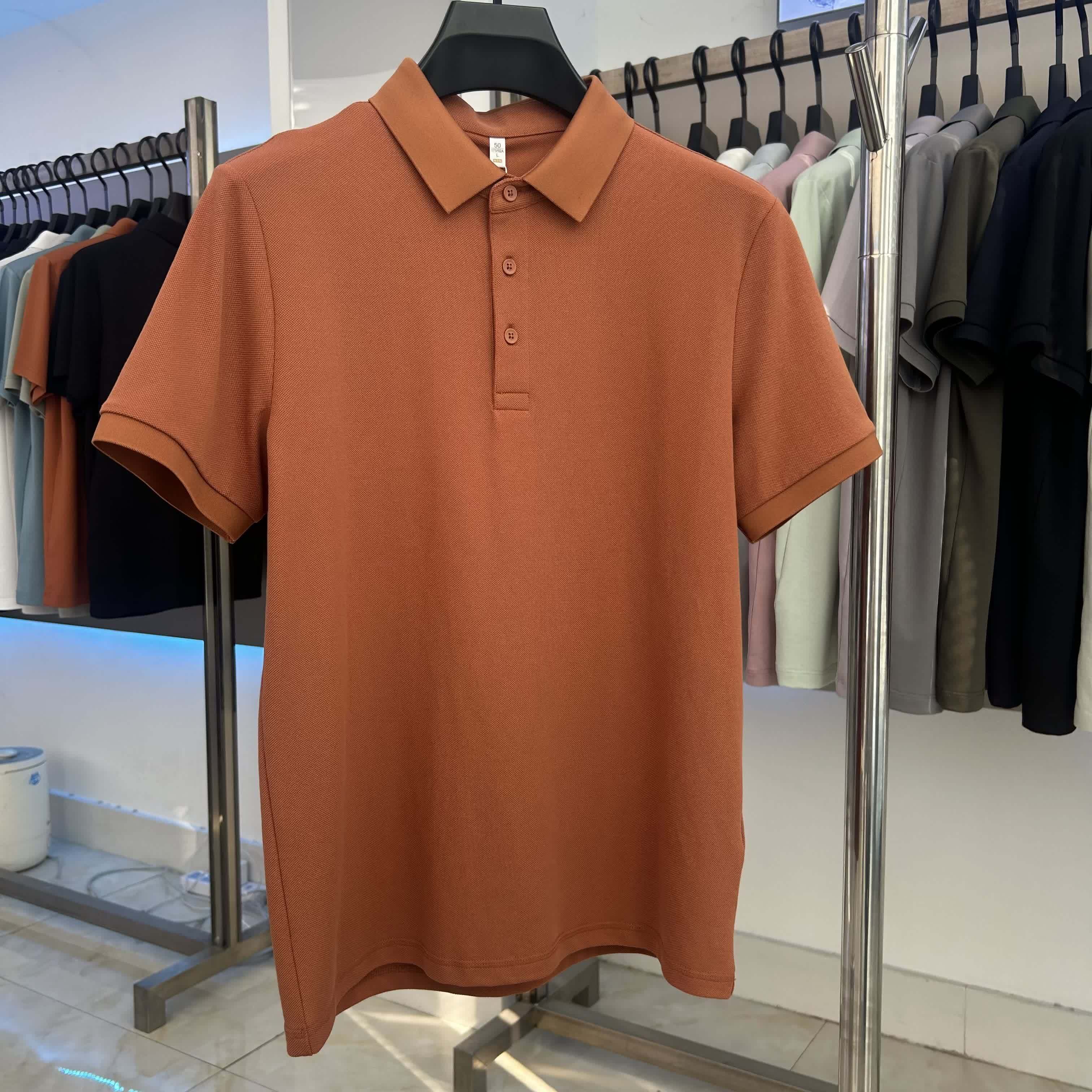 XYD7602  220g weight 79.8% Cotton  18% polyester fiber  2.2%spandex  Polo shirt
