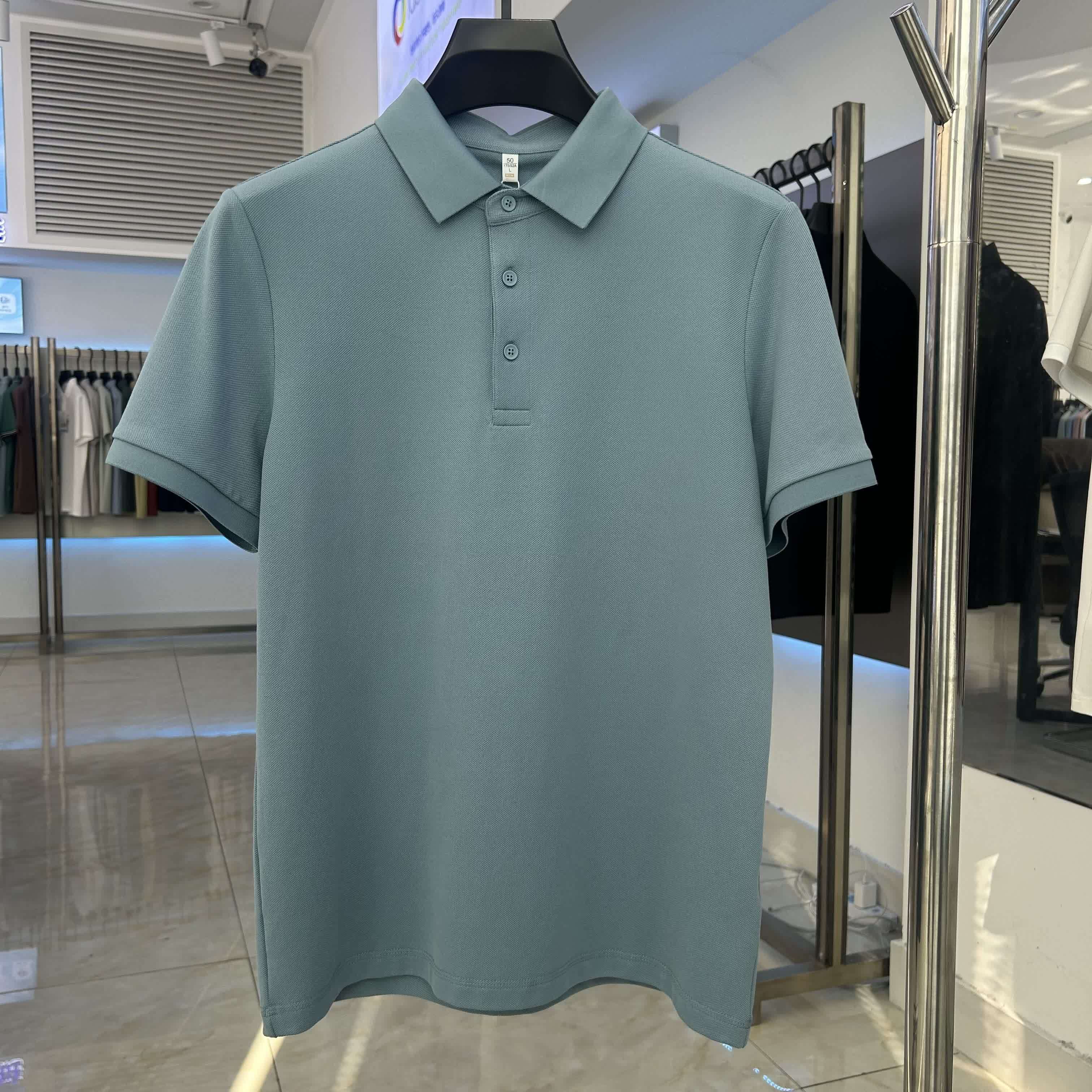 XYD7602  220g weight 79.8% Cotton  18% polyester fiber  2.2%spandex  Polo shirt