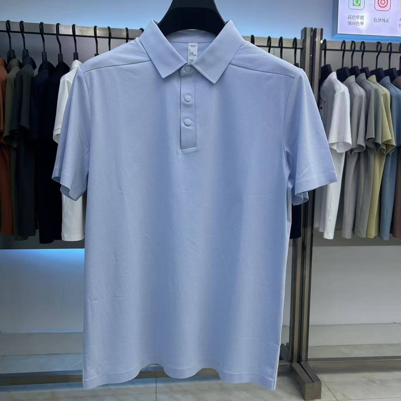 XYD5008 200g weight 60.9% cotton  39.1% polyester fiber  Polo shirt