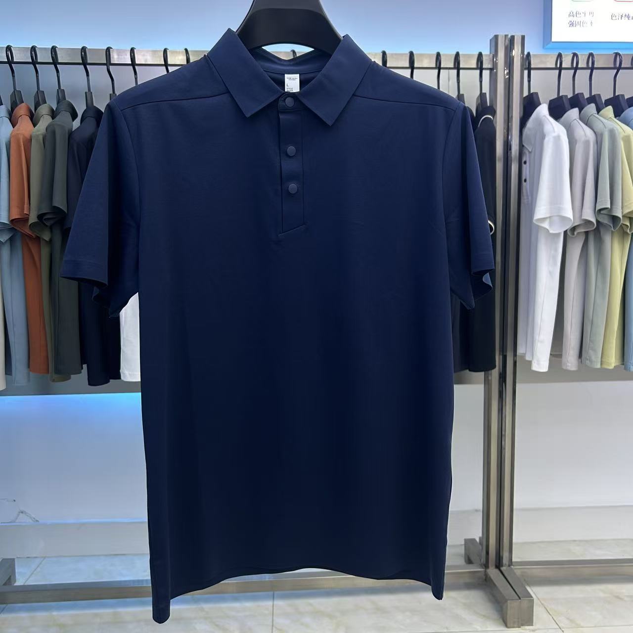 XYD5008 200g weight 60.9% cotton  39.1% polyester fiber  Polo shirt