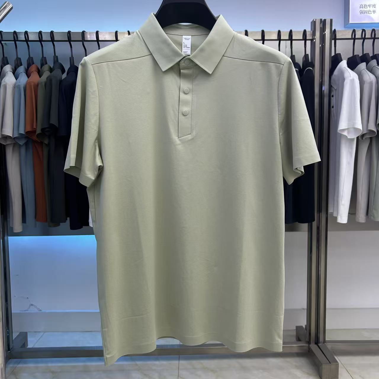 XYD5008 200g weight 60.9% cotton  39.1% polyester fiber  Polo shirt