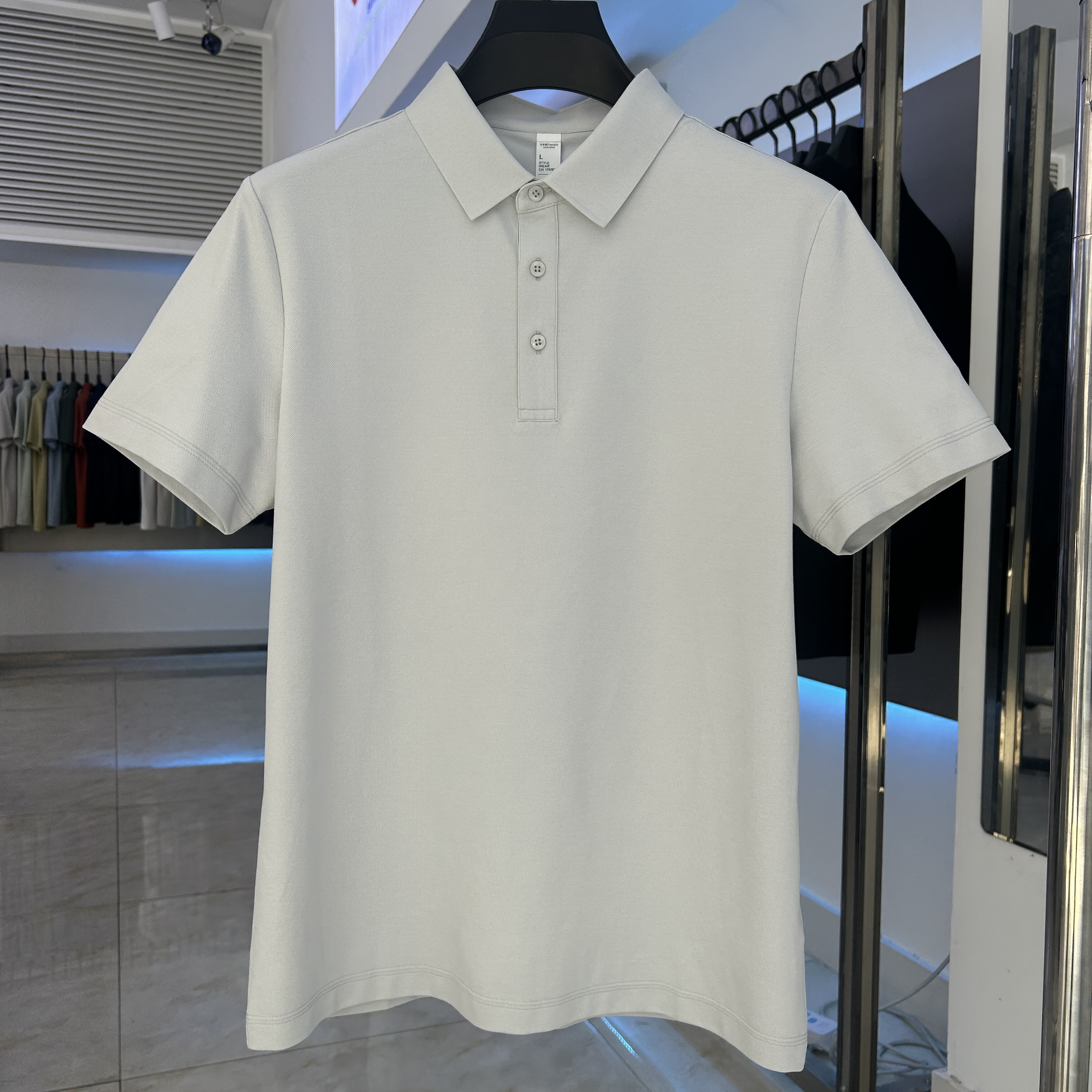 XYD5300 210g weight 44.2% cotton  29.8% polyester fiber  17% modal  9%spandex  Polo shirt
