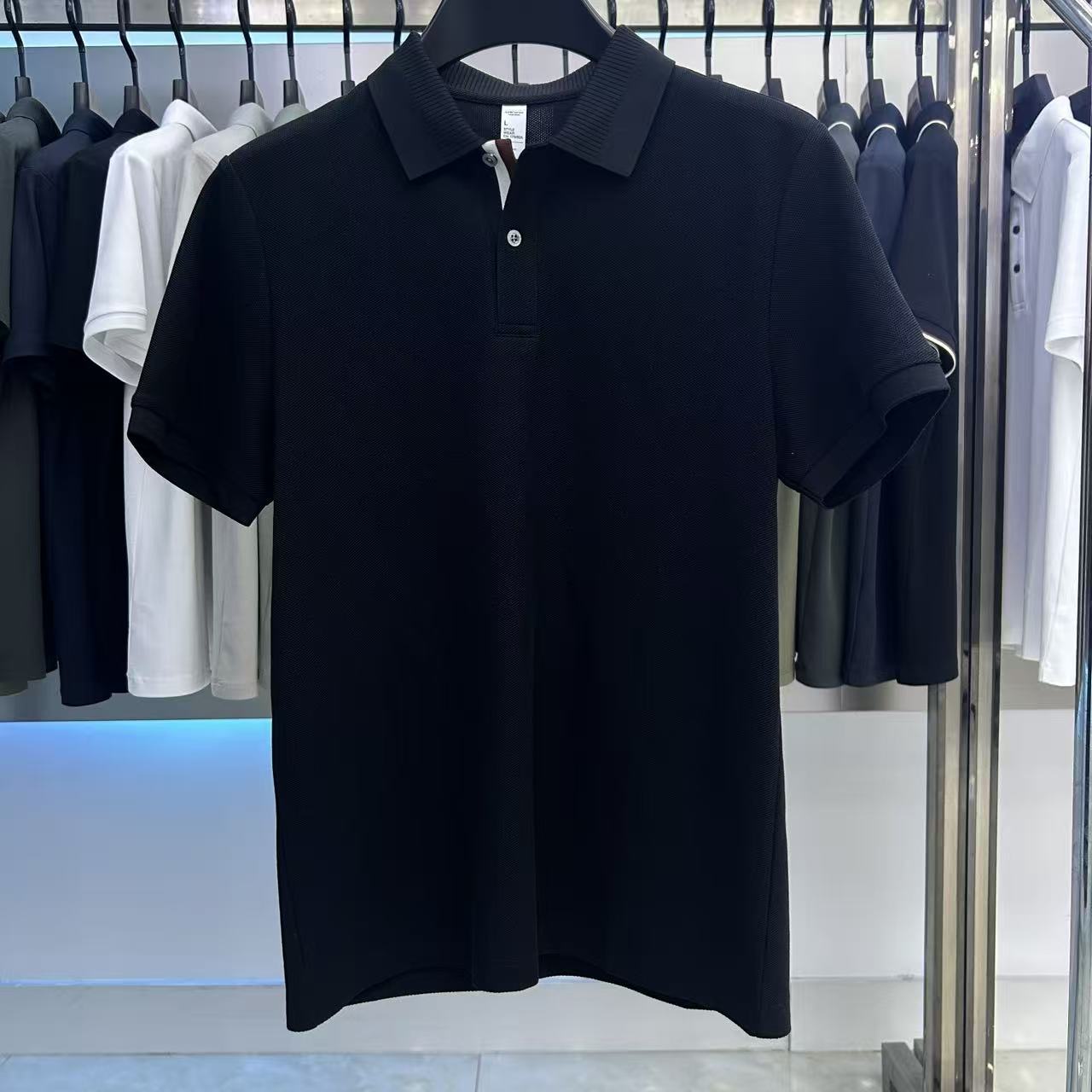 XYD5401 220g weight 66.9%cotton  28.4%Polyester fiber  2.4%Linen  2.3%Mulberry silk  Polo shirt