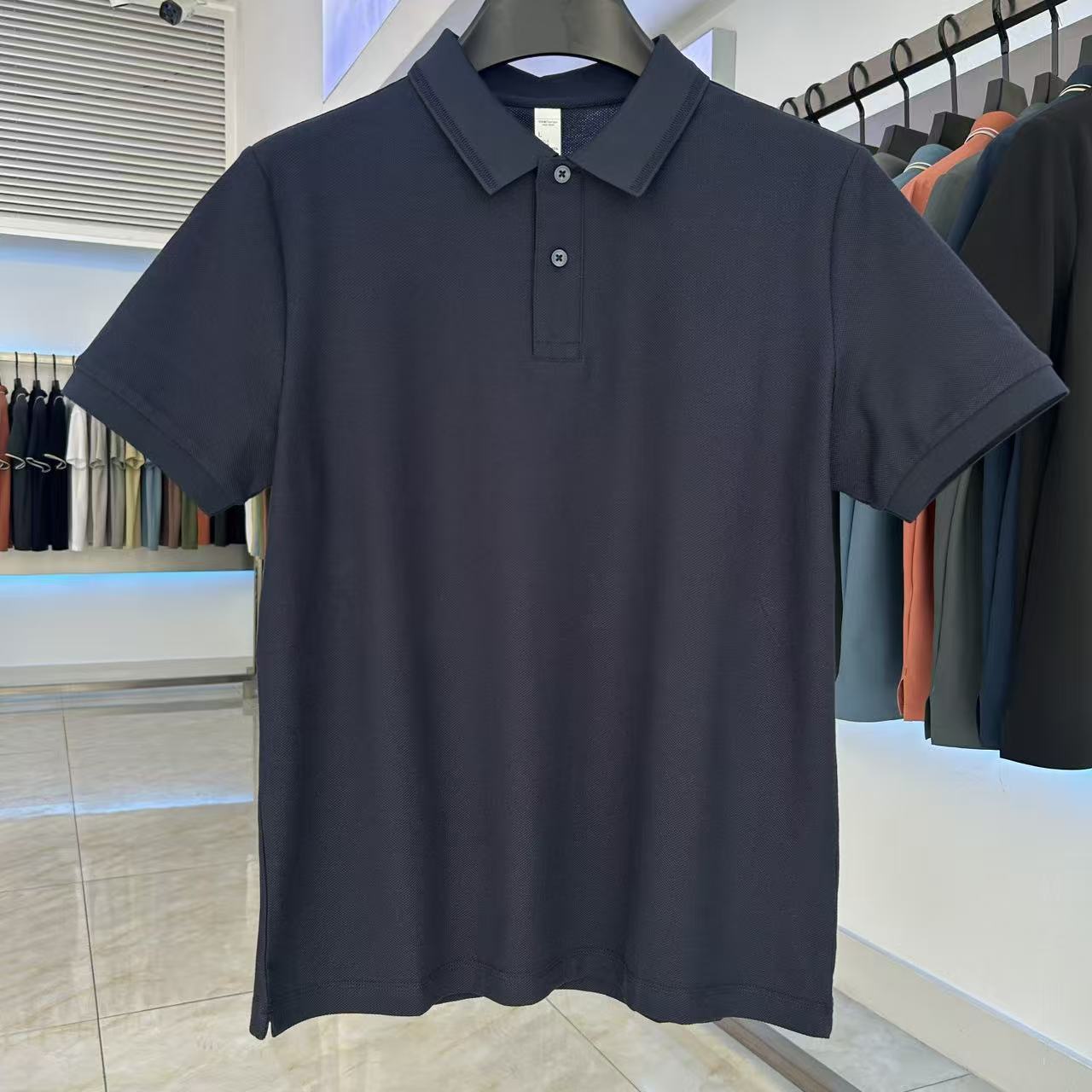 XYD5500 220g weight 92.1%cotton  7.9%modal  Polo shirt