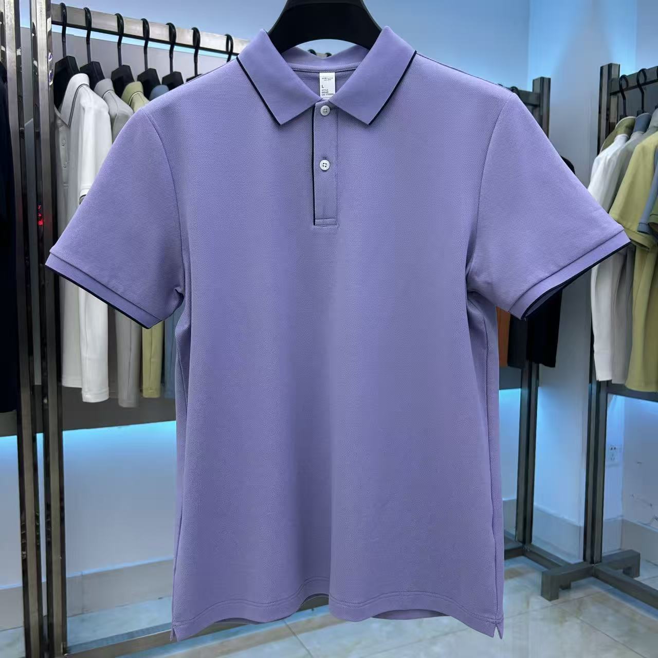 XYD5606  220g weight 64.7%cotton 16.8%polyester fiber 14.8%modal  3.7%spandex  Polo shirt