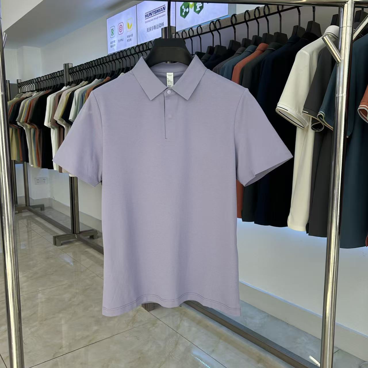 XYD5700 210g weight 47.4% Cotton 29.2%polyester fiber 17.5%modal 5.9%spandex  Polo shirt