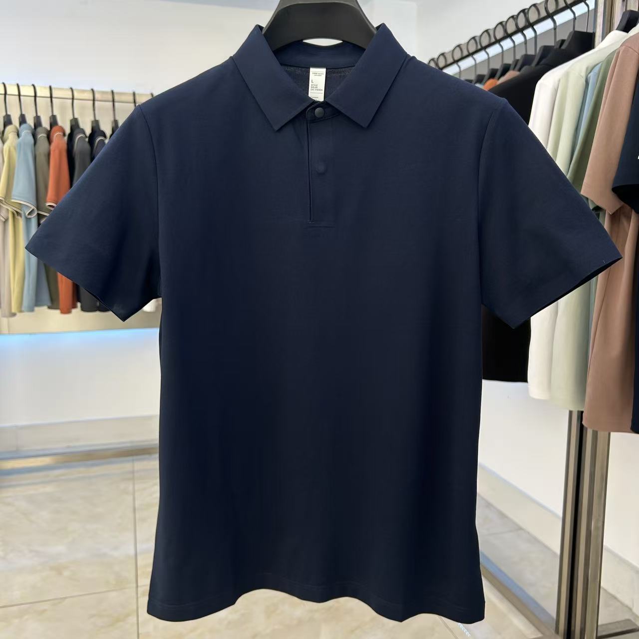 XYD5700 210g weight 47.4% Cotton 29.2%polyester fiber 17.5%modal 5.9%spandex  Polo shirt