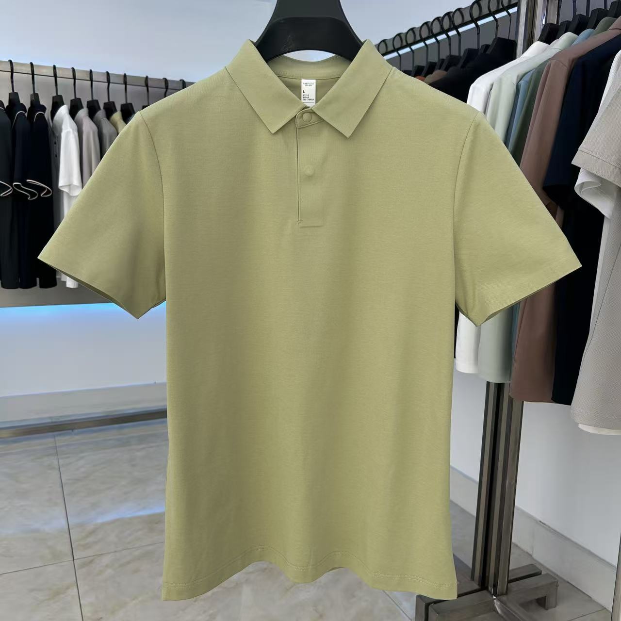 XYD5700 210g weight 47.4% Cotton 29.2%polyester fiber 17.5%modal 5.9%spandex  Polo shirt