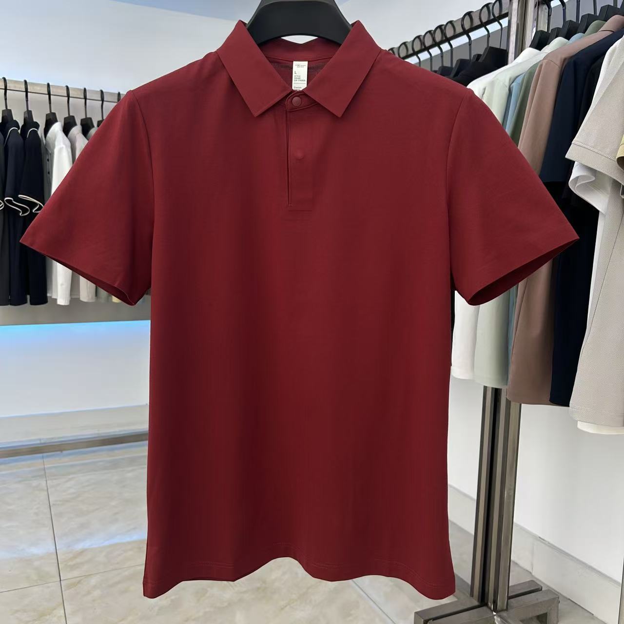 XYD5700 210g weight 47.4% Cotton 29.2%polyester fiber 17.5%modal 5.9%spandex  Polo shirt