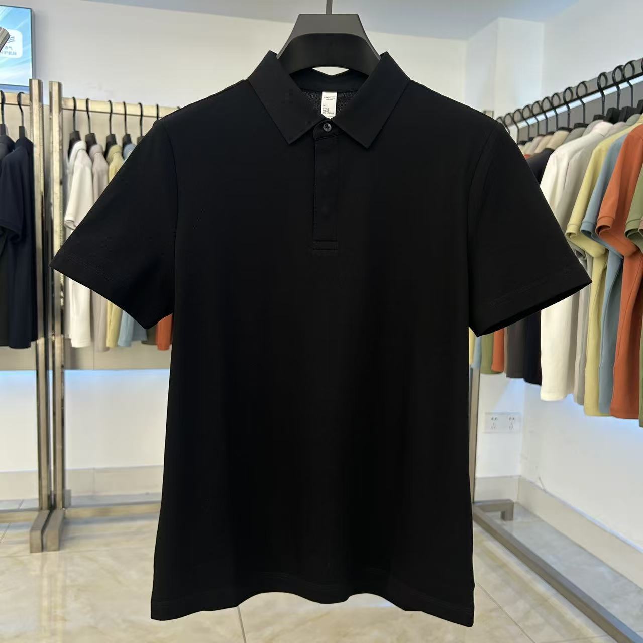 XYD5900 210g weight 63.6%Cotton 22.3%polyester fiber  14.1%modal  Polo shirt
