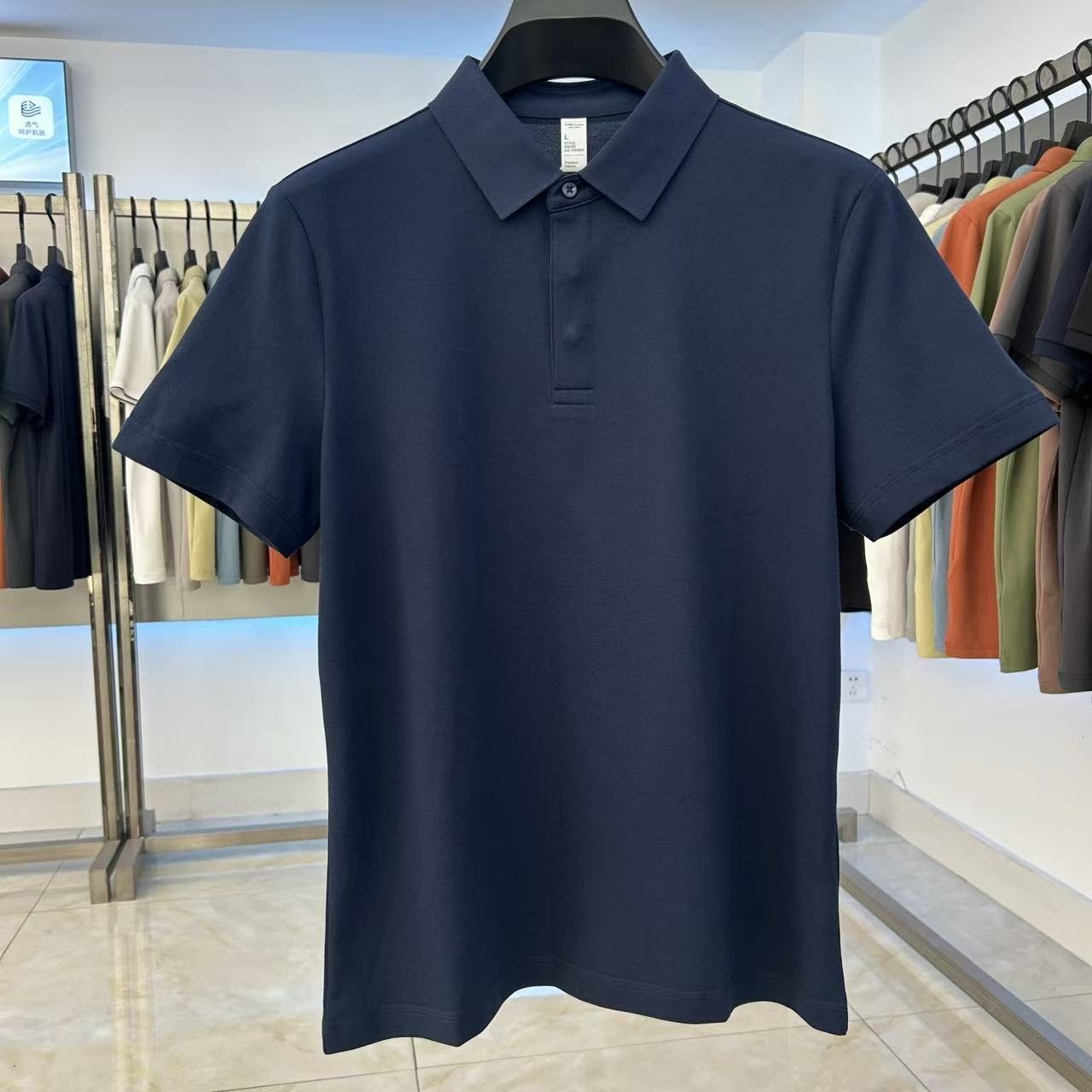XYD5900 210g weight 63.6%Cotton 22.3%polyester fiber  14.1%modal  Polo shirt