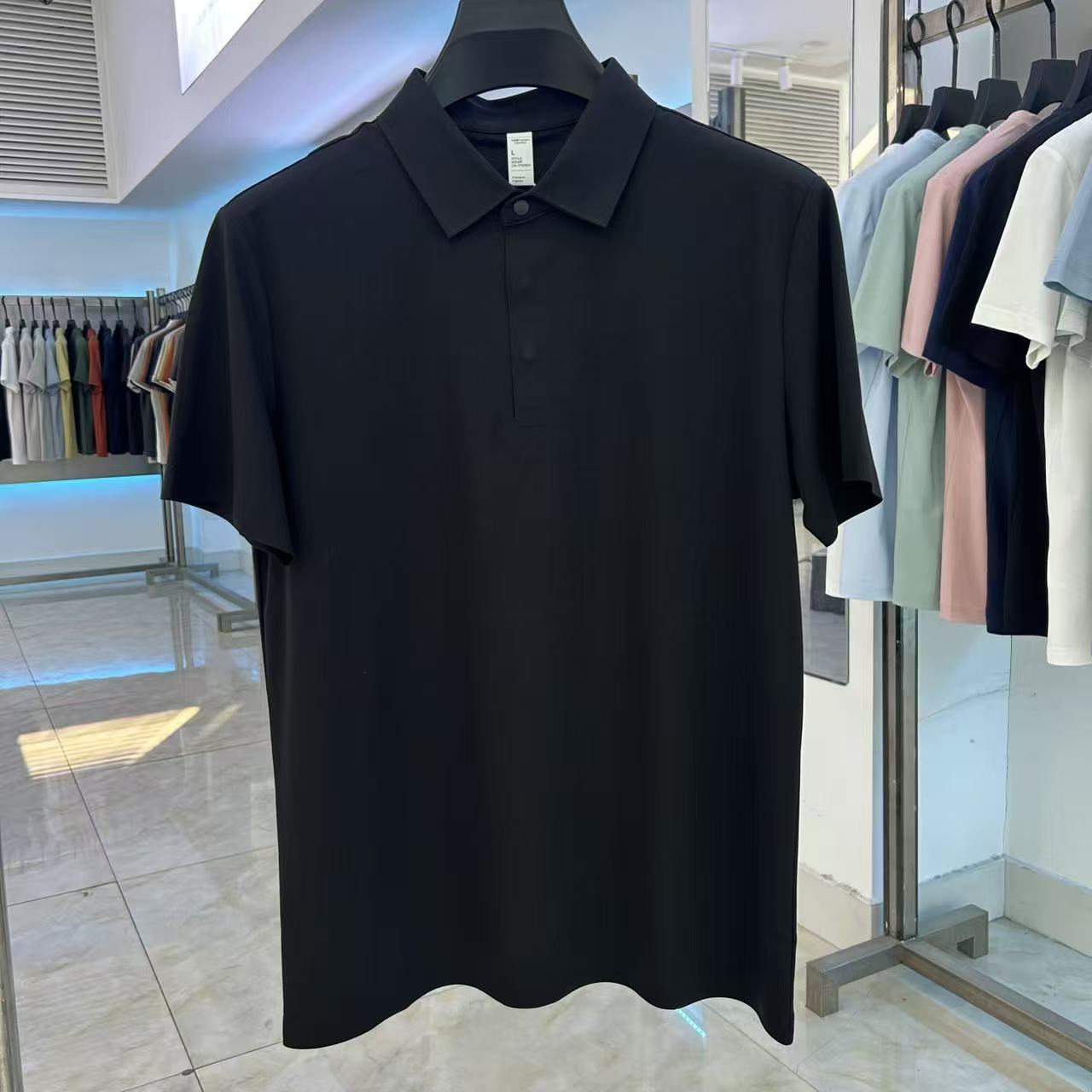 XYD5951 200g weight 89.6%cotton  10.4%spandex  Polo shirt