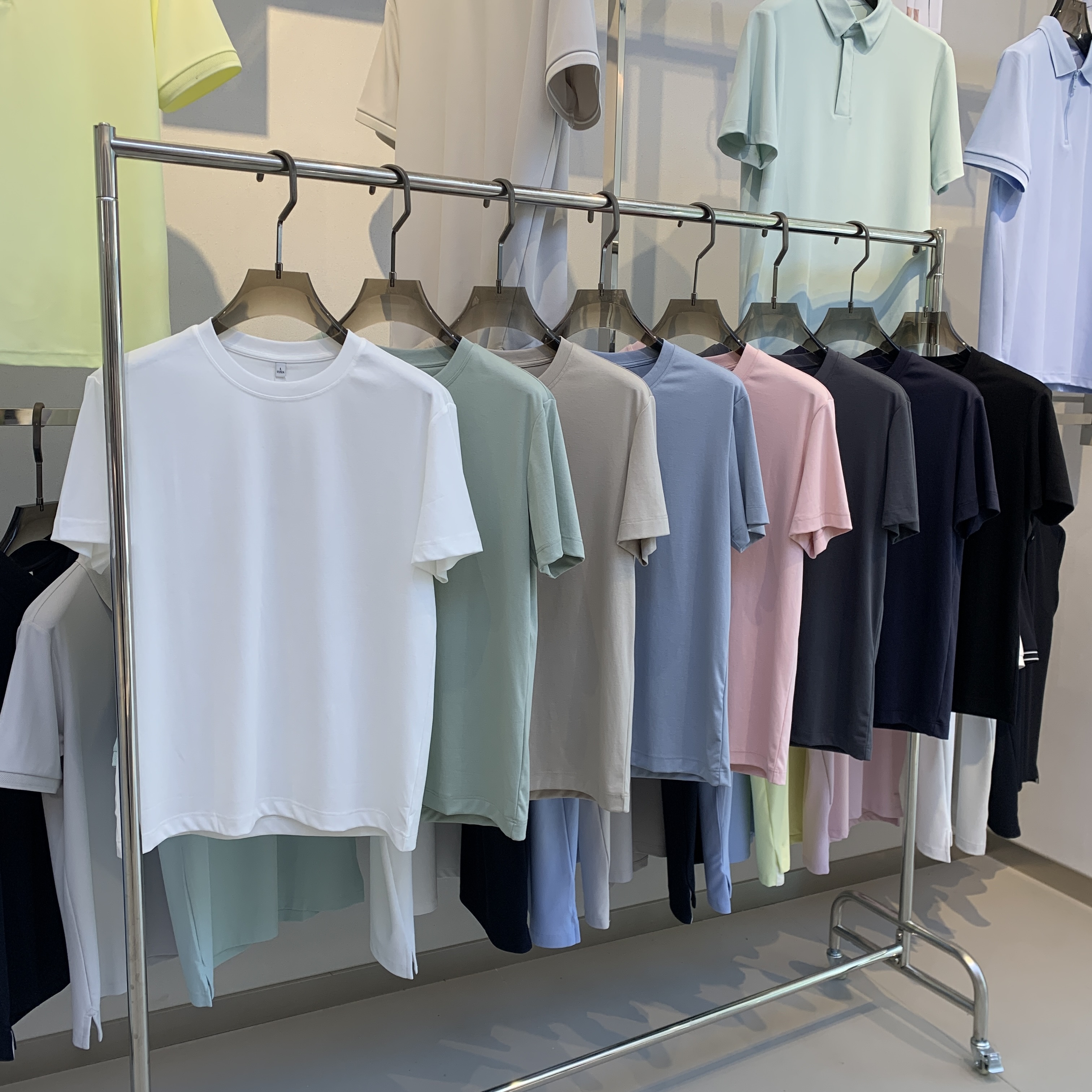BSW6602  200g weight 75.9% cotton24.1% polyester fiber T-shirt