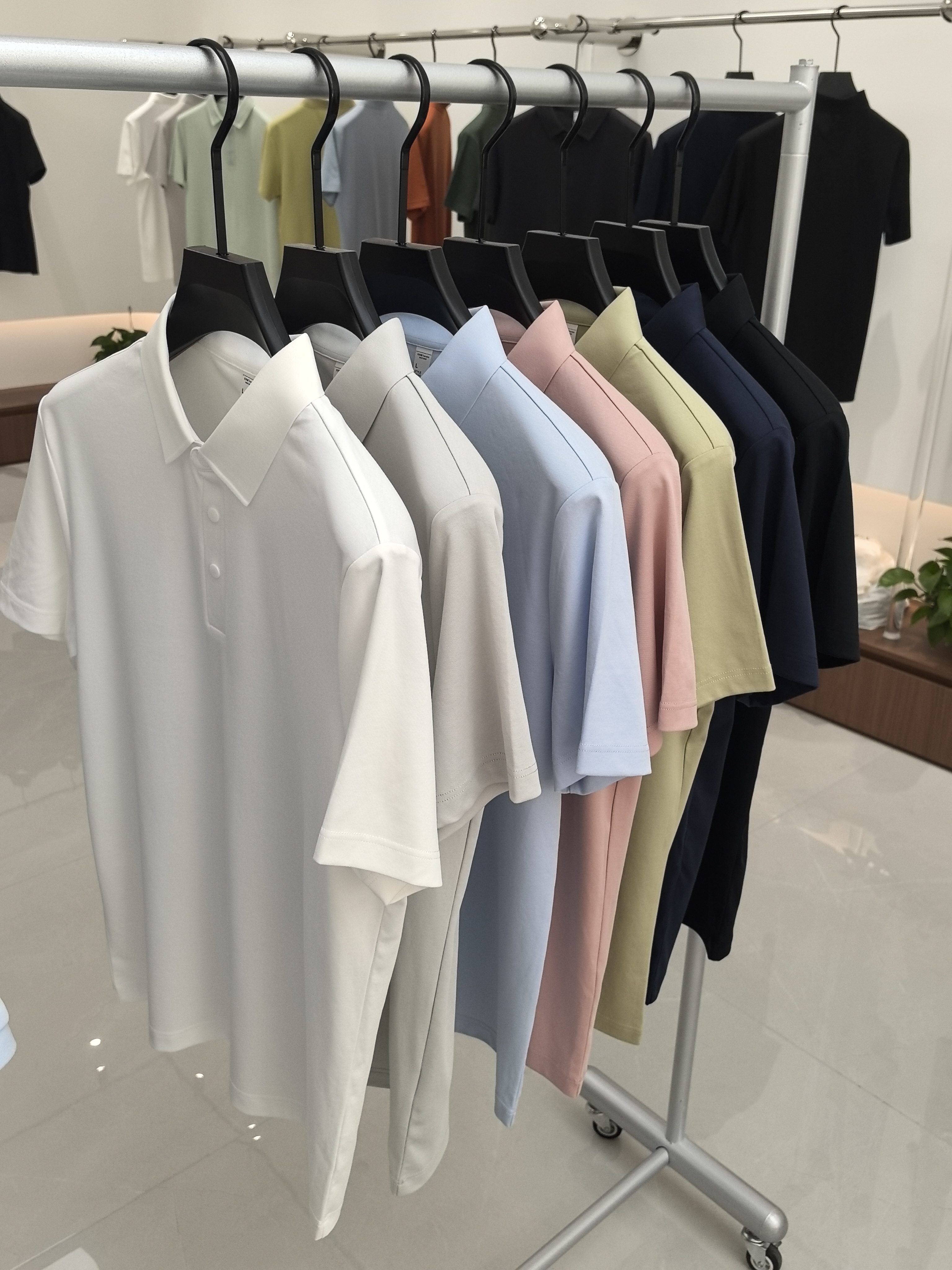 XXD5009  200g weight 73.1%cotton  26.9%polyester fiber  Polo shirt