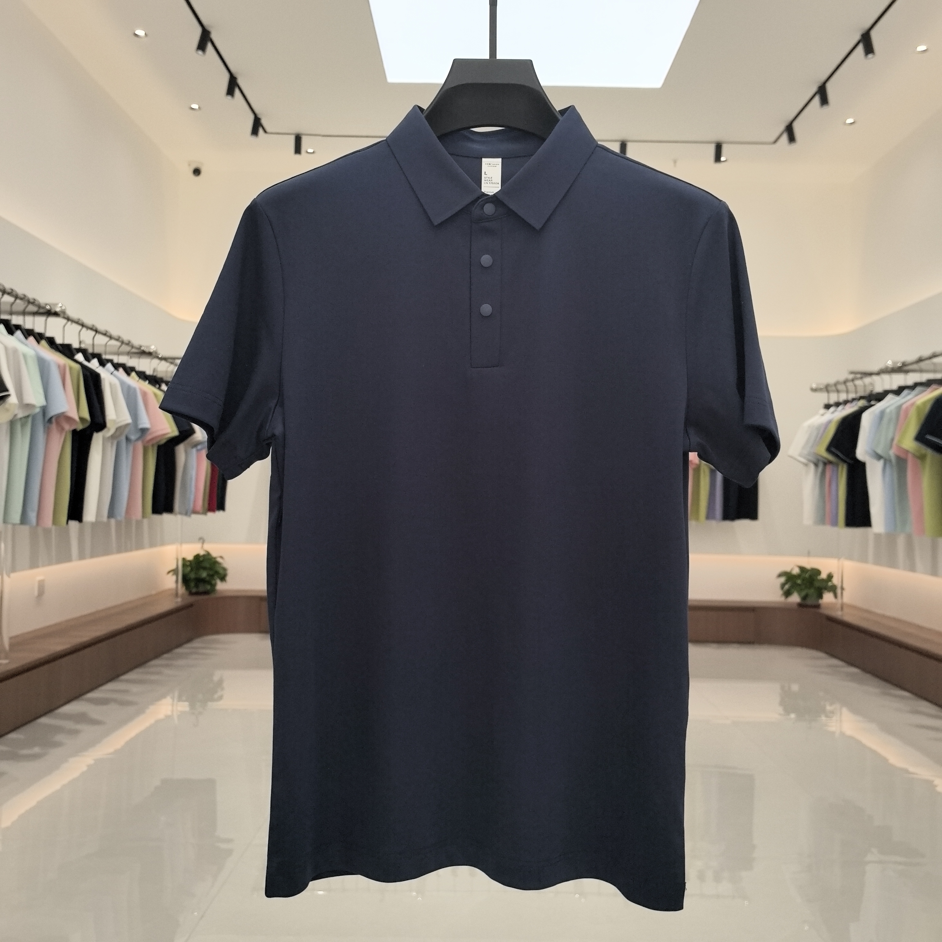 XXD5009  200g weight 73.1%cotton  26.9%polyester fiber  Polo shirt