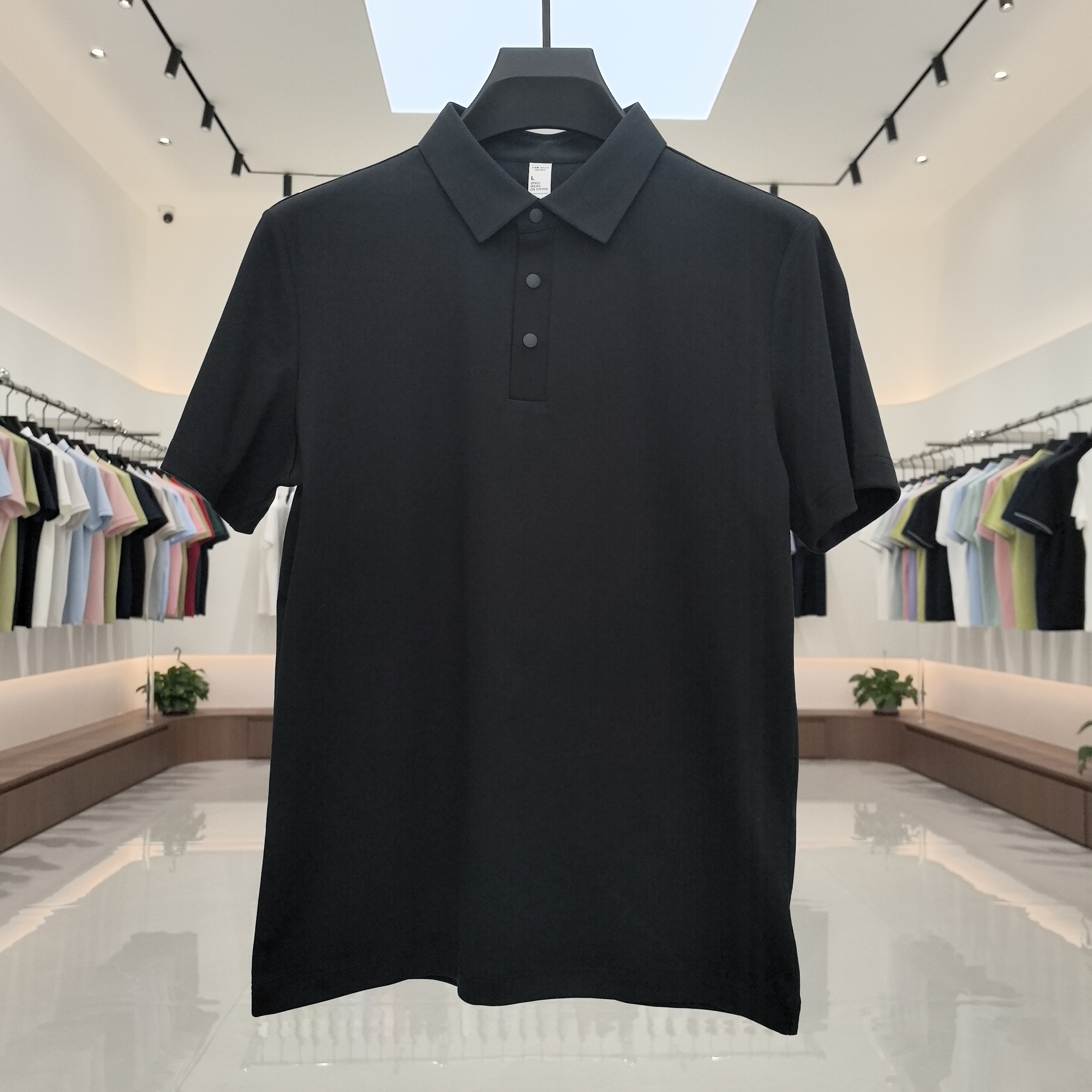 XXD5009  200g weight 73.1%cotton  26.9%polyester fiber  Polo shirt