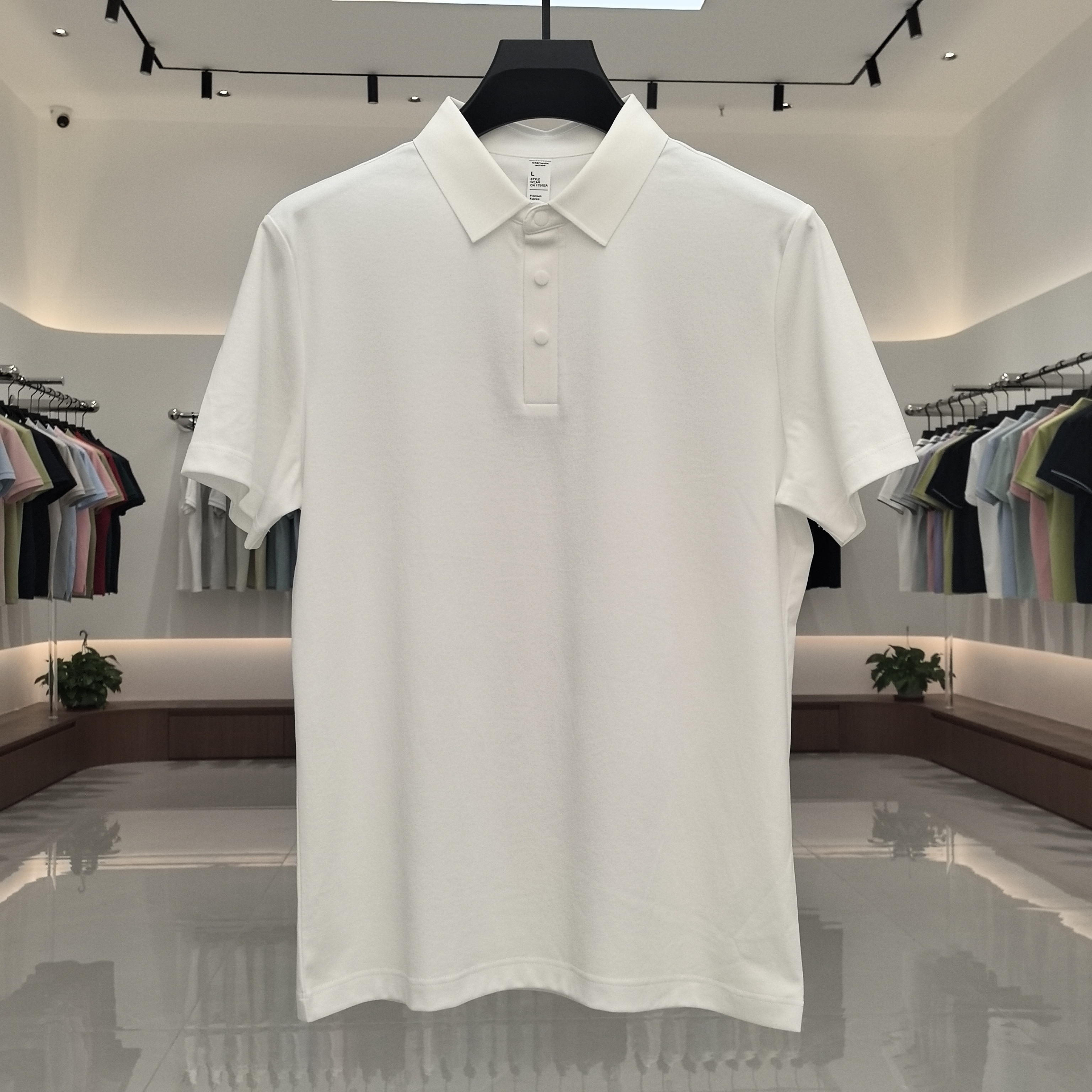 XXD5009  200g weight 73.1%cotton  26.9%polyester fiber  Polo shirt