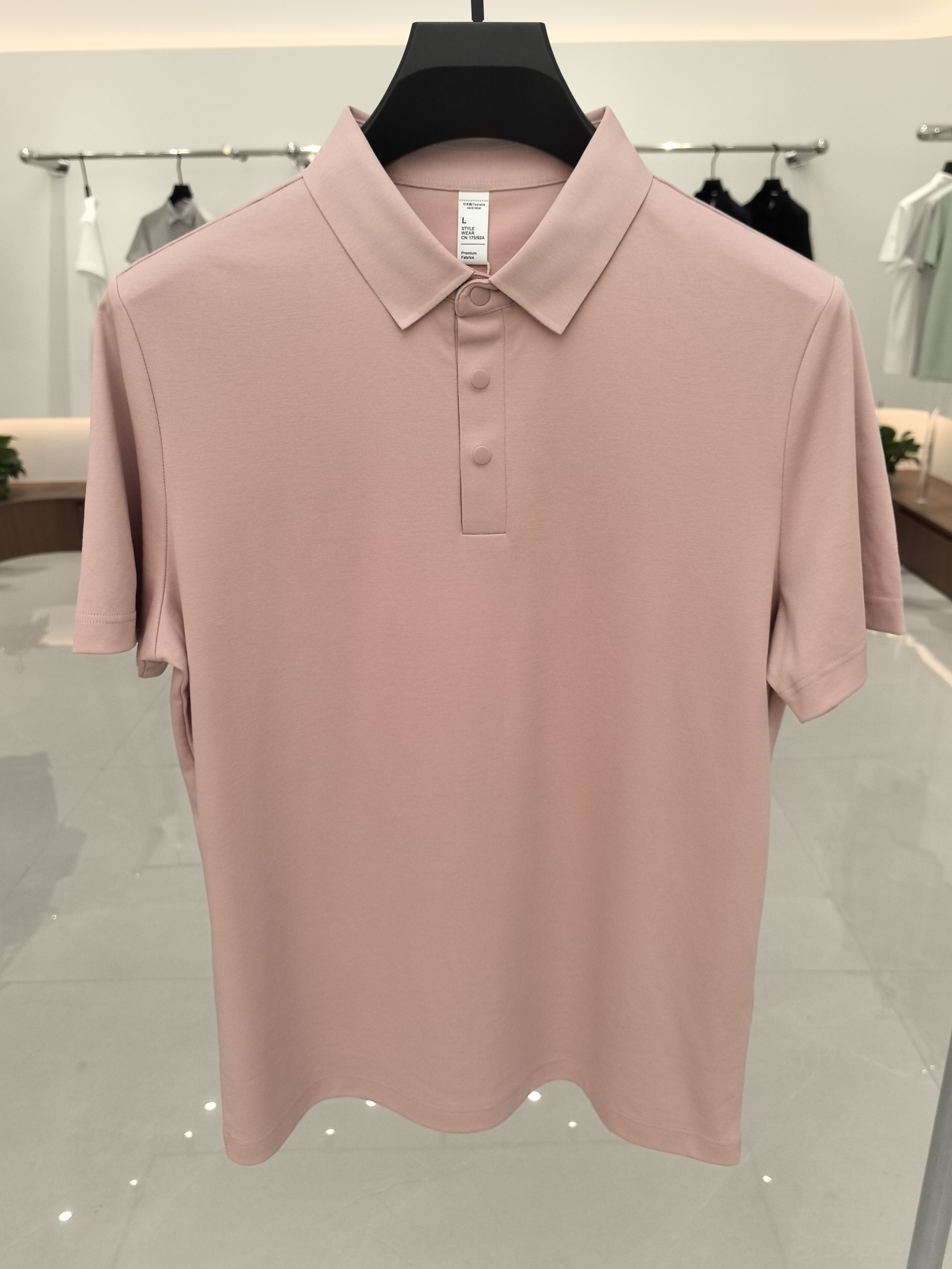 XXD5009  200g weight 73.1%cotton  26.9%polyester fiber  Polo shirt