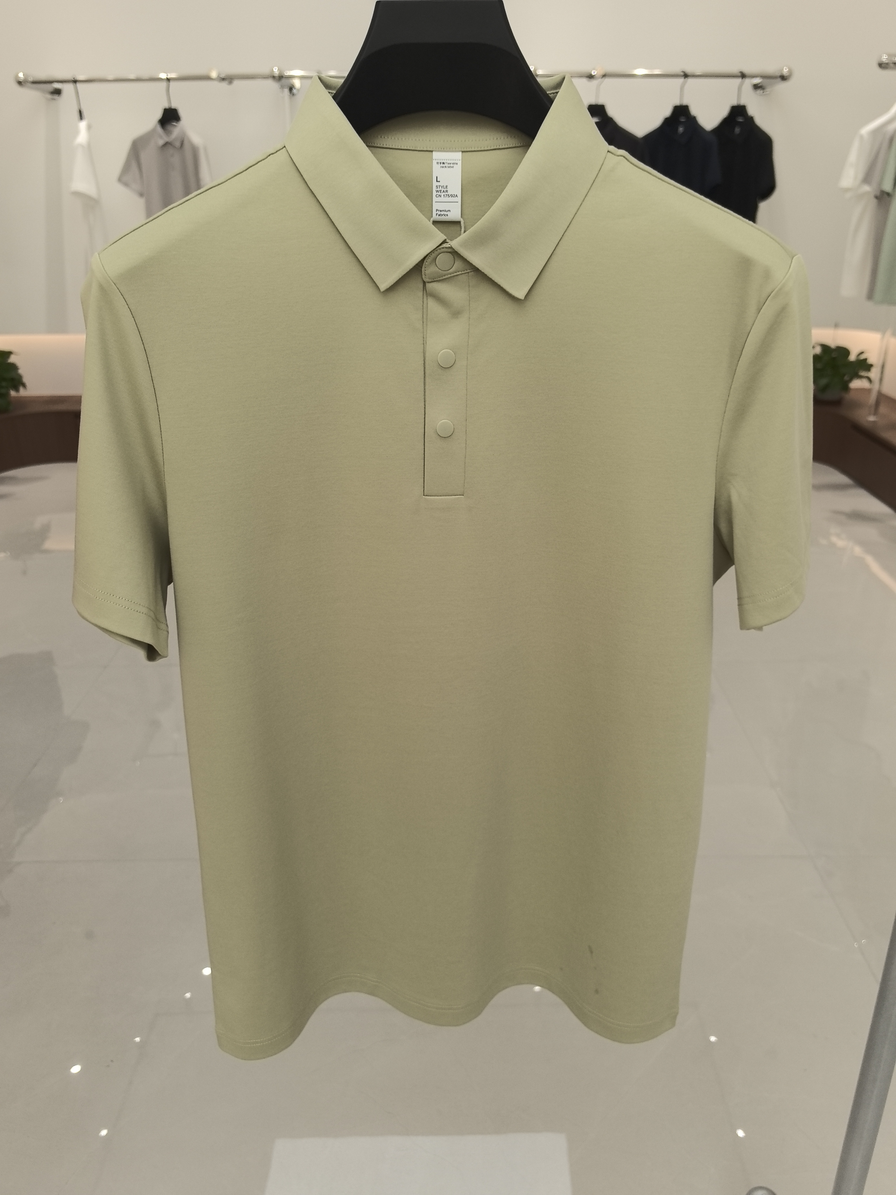 XXD5009  200g weight 73.1%cotton  26.9%polyester fiber  Polo shirt