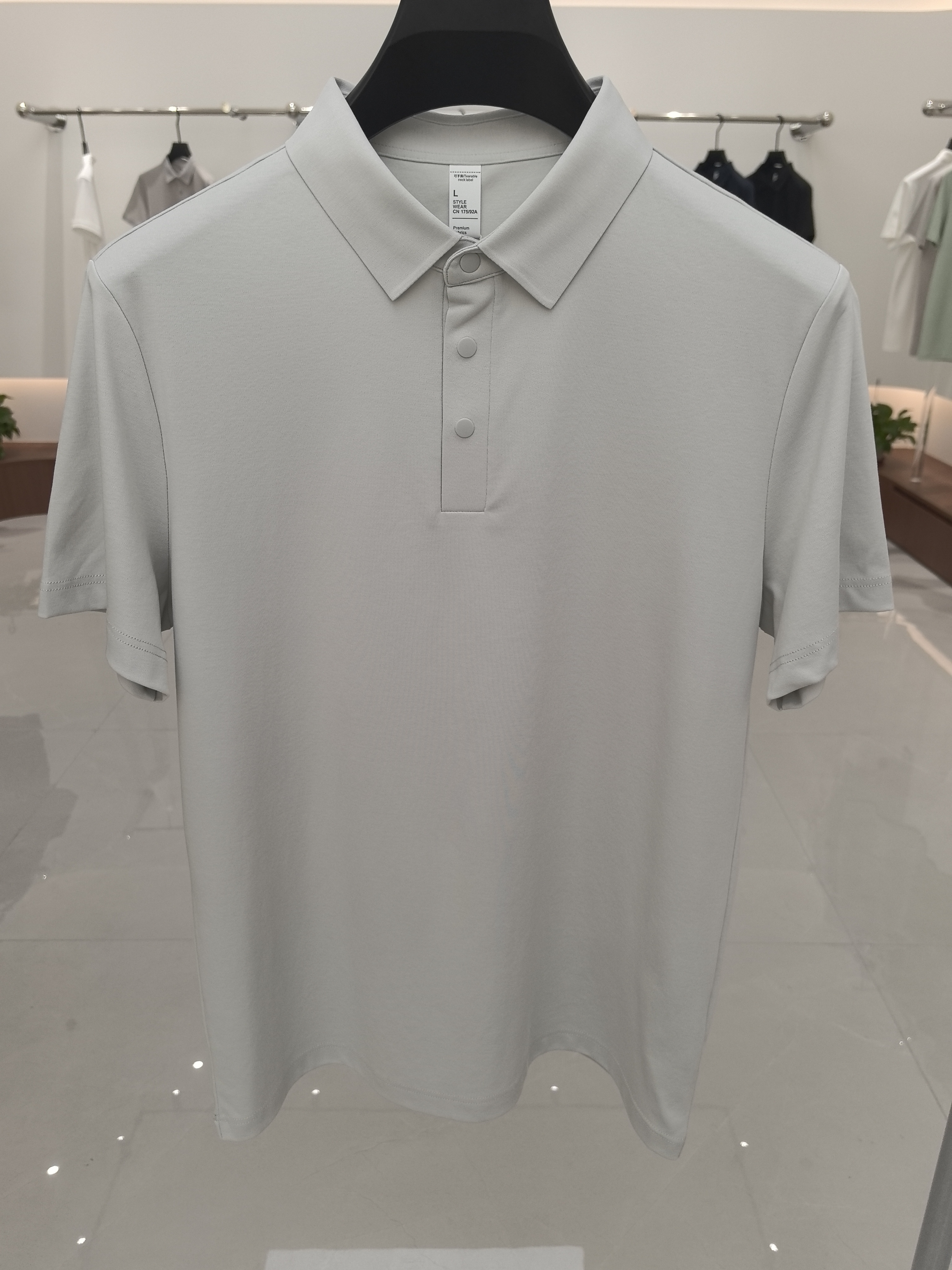 XXD5009  200g weight 73.1%cotton  26.9%polyester fiber  Polo shirt