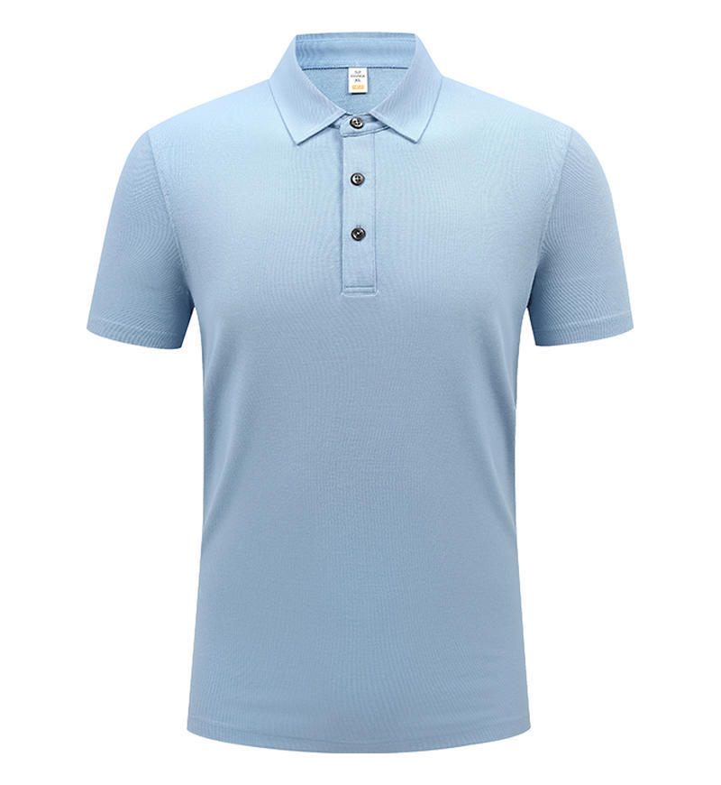 ML8808 230g weight  73.5%Cotton 26.5%Solona Sorona Cotton Double Pique Polo shirt （少了浅蓝色单色图）