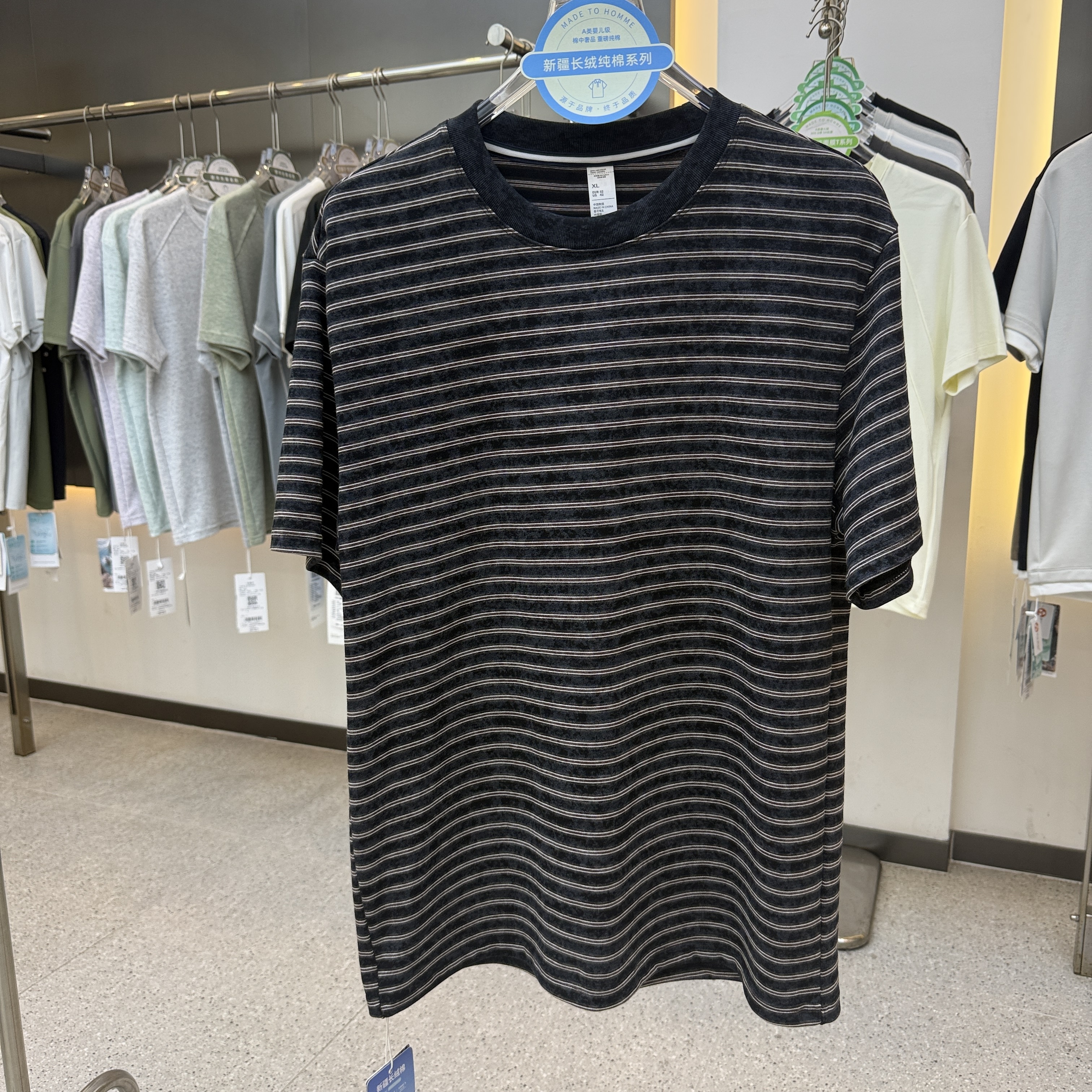 SF305 100% cotton 320grams Round neck  short-sleeved T-shirt