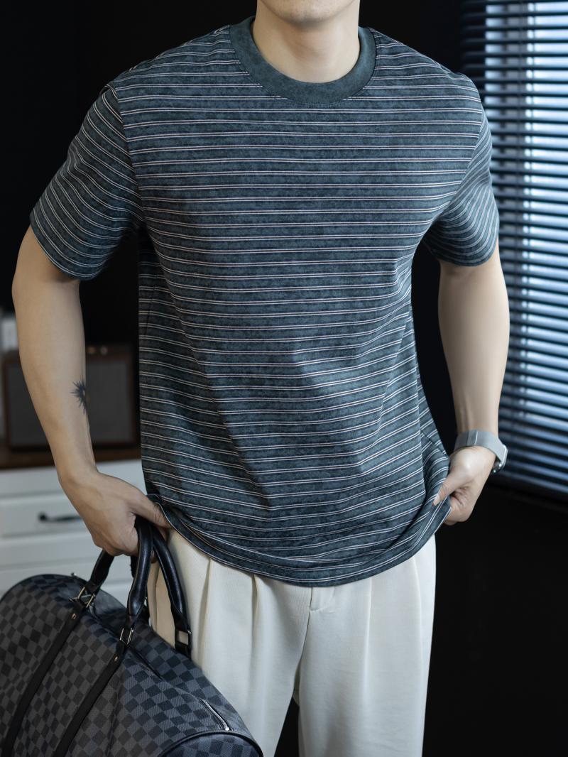 SF305 100% cotton 320grams Round neck  short-sleeved T-shirt