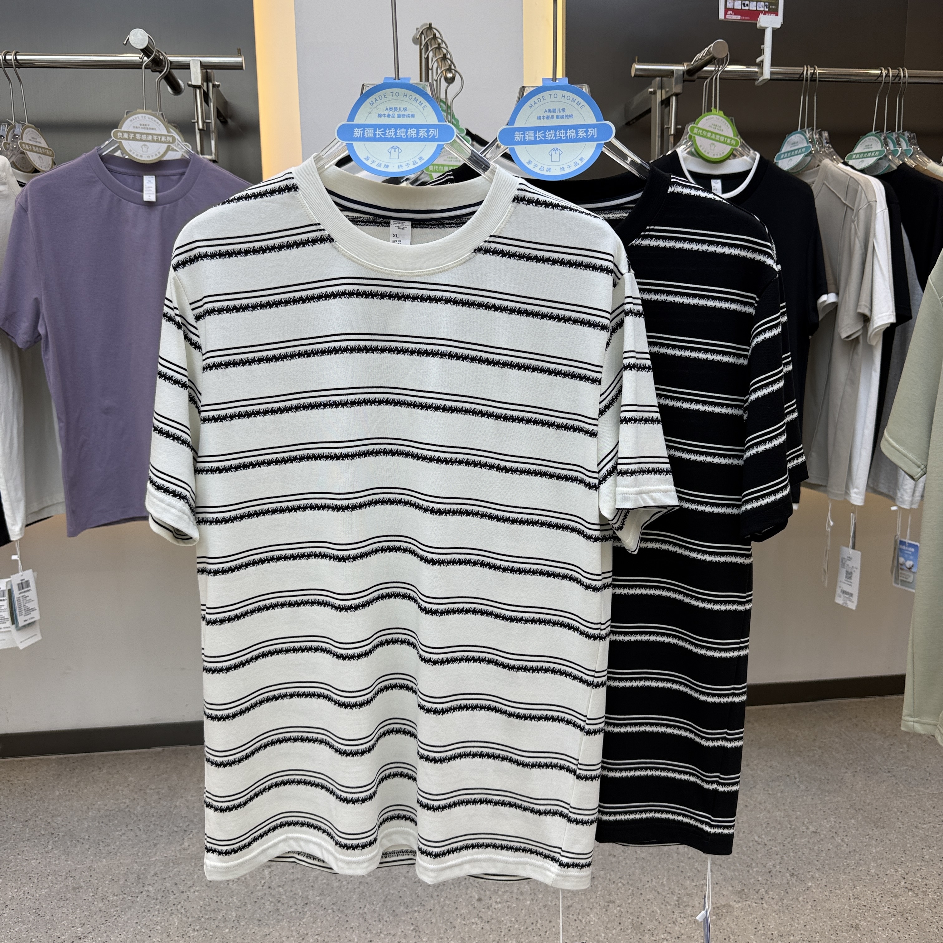 SF306 62.7% cotton 37.3% polyester 210 grams Round neck short-sleeved T-shirt