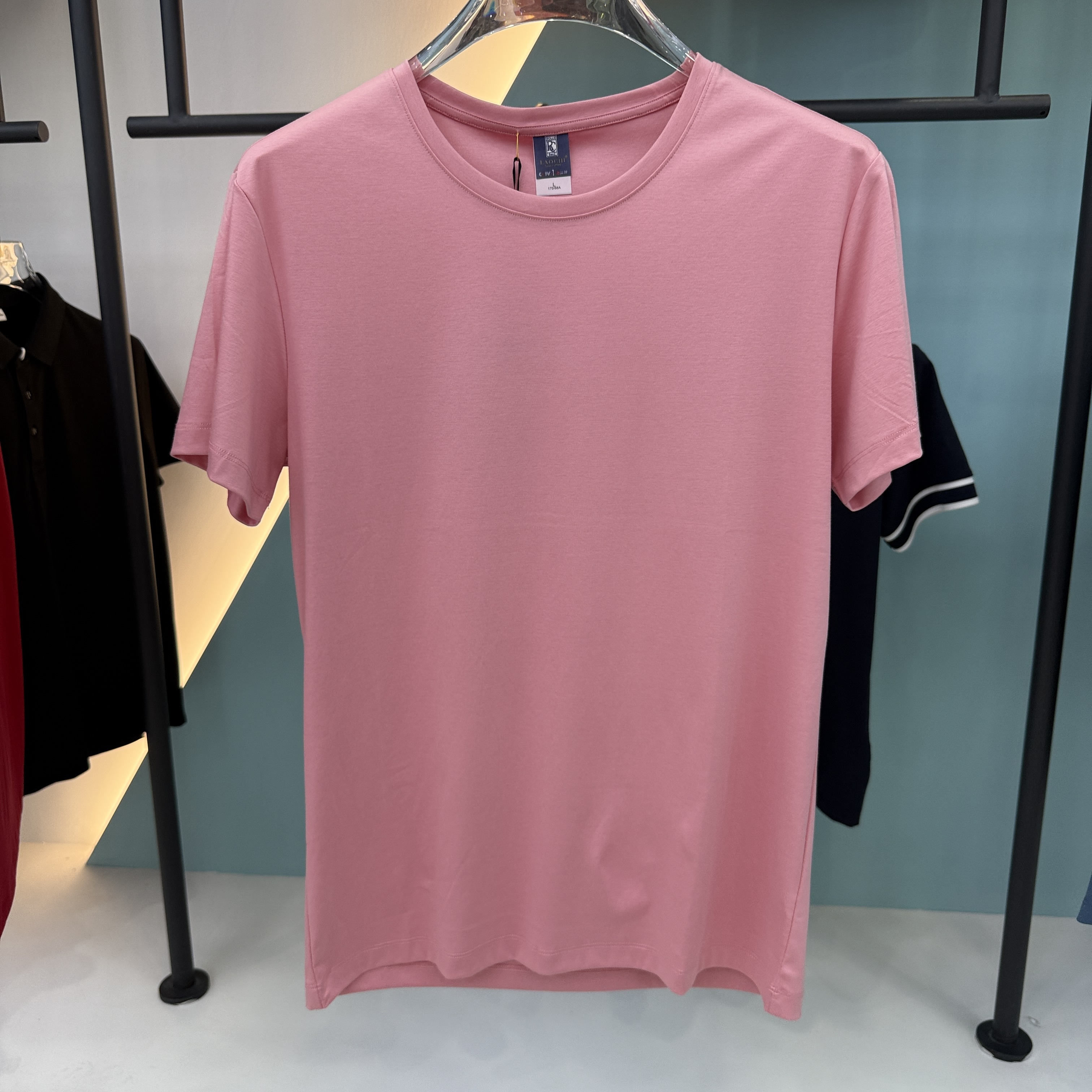 SD 21801 100% Liquid Ammonia Cotton Short Sleeve Polo Shirt