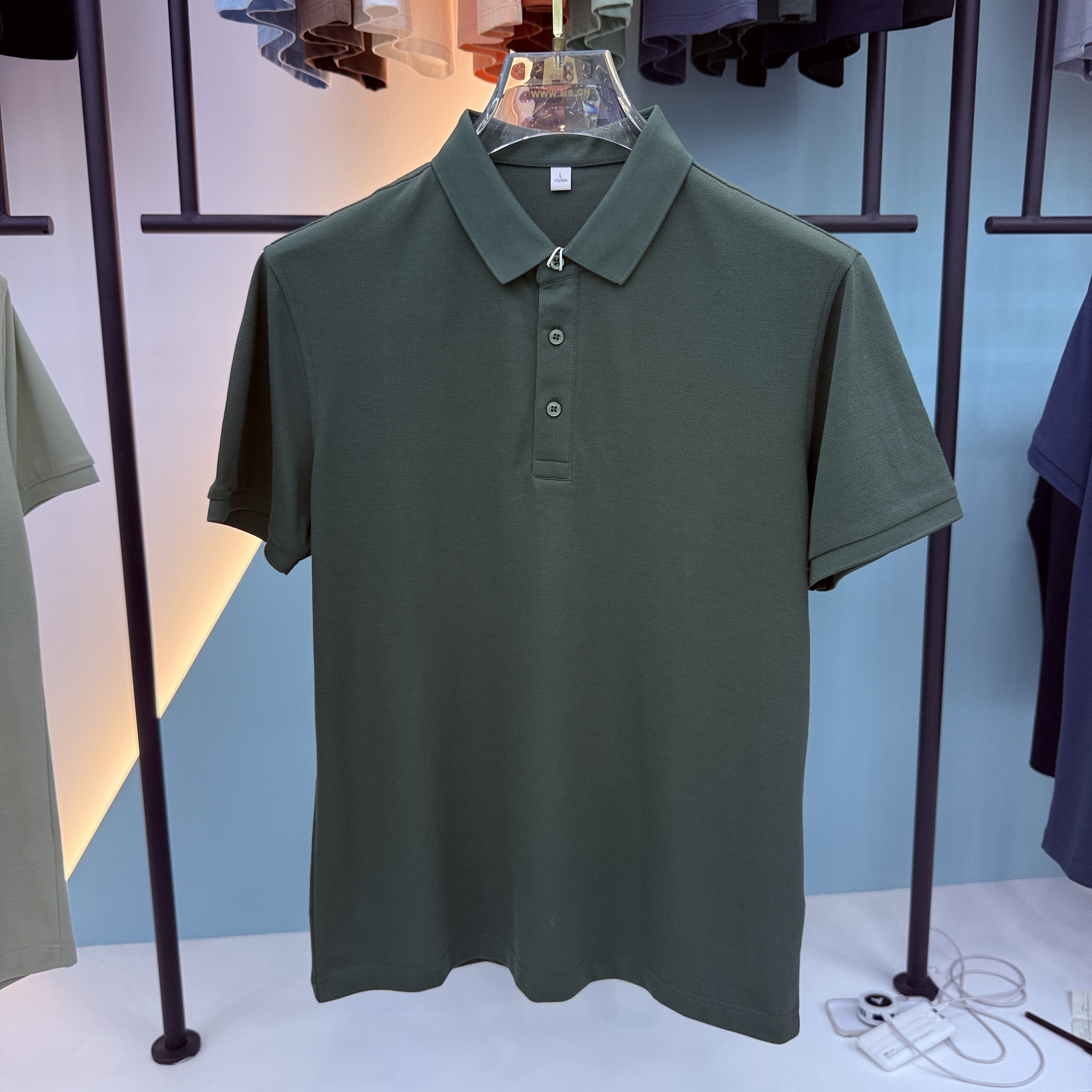 SD 55301 72.3% Cotton 27.7% Polyester Polo Shirt