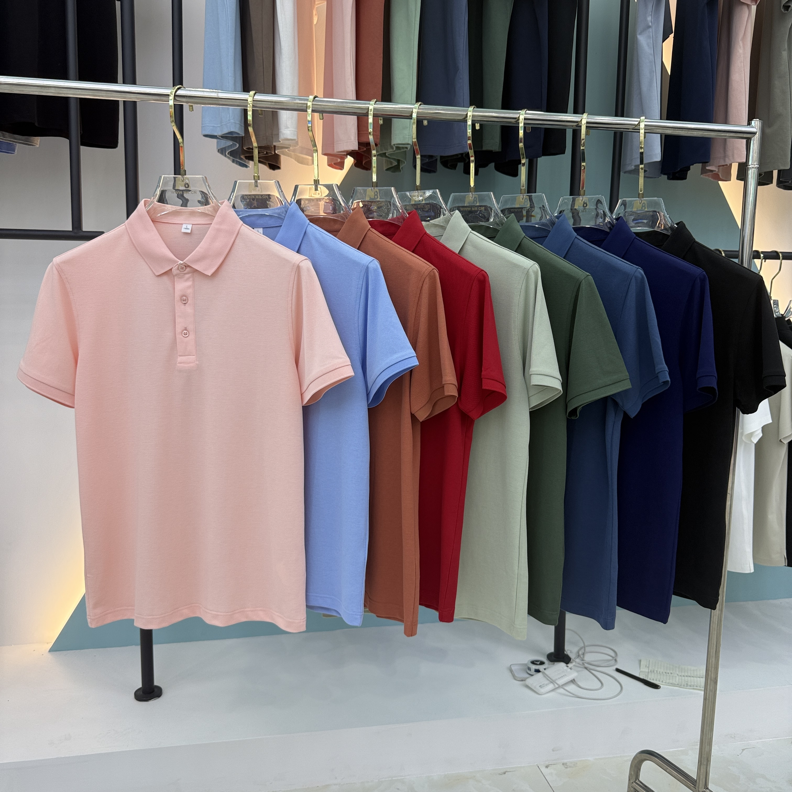 SD 55301 72.3% Cotton 27.7% Polyester Polo Shirt