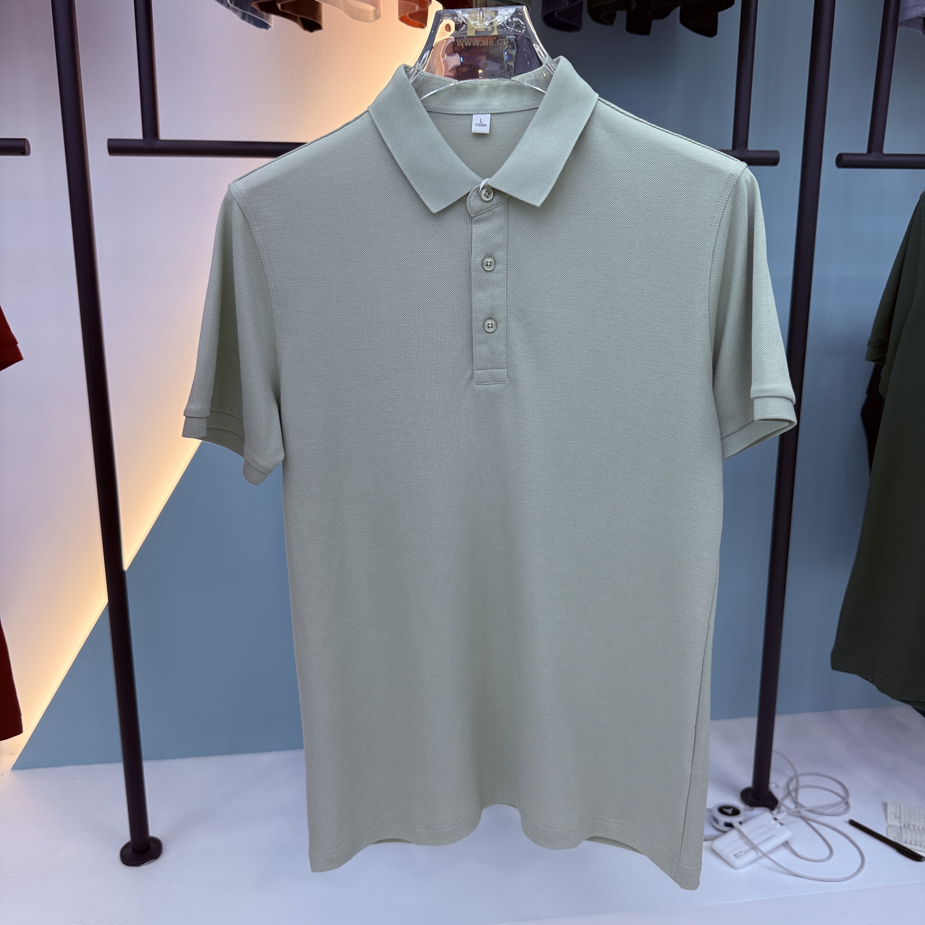 SD 55301 72.3% Cotton 27.7% Polyester Polo Shirt