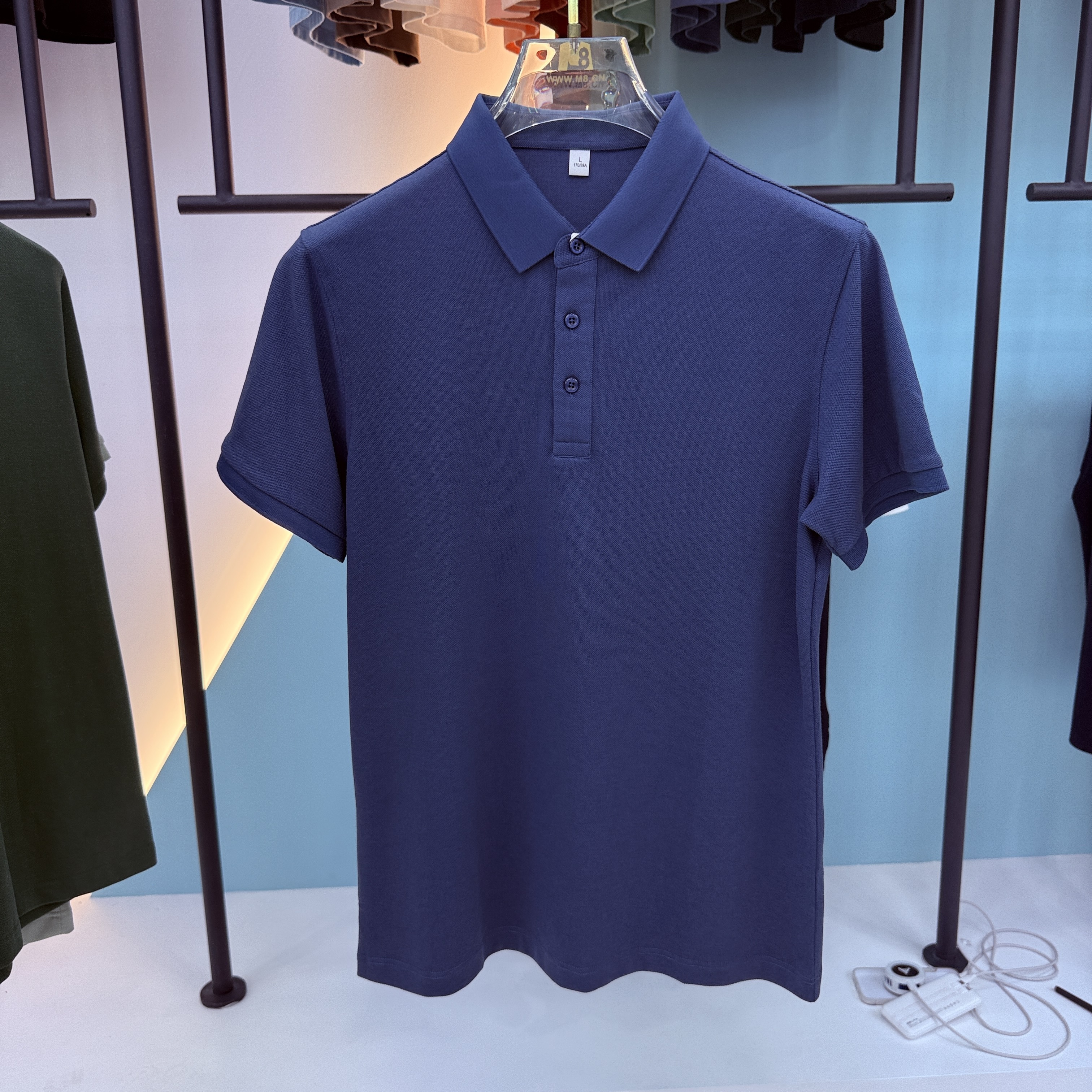 SD 55301 72.3% Cotton 27.7% Polyester Polo Shirt