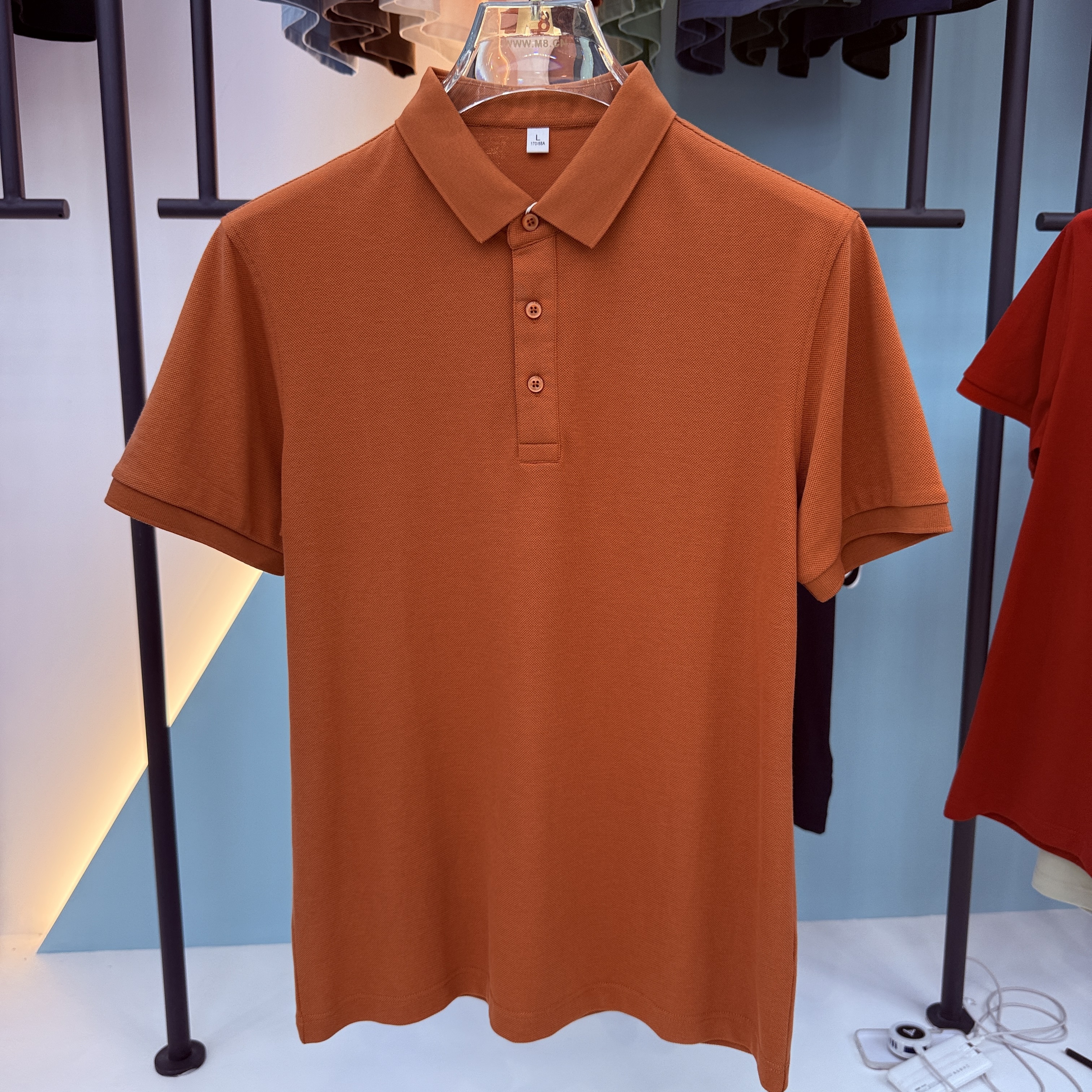 SD 55301 72.3% Cotton 27.7% Polyester Polo Shirt