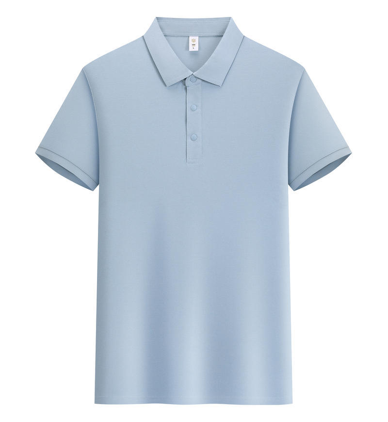 TS960 75% cotton 19% polyester 4% spandex 2% Tencel Short-Sleeved Polo Shirt