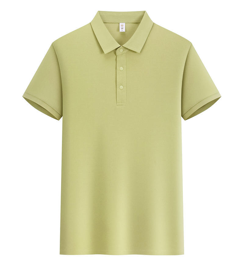 TS960 75% cotton 19% polyester 4% spandex 2% Tencel Short-Sleeved Polo Shirt