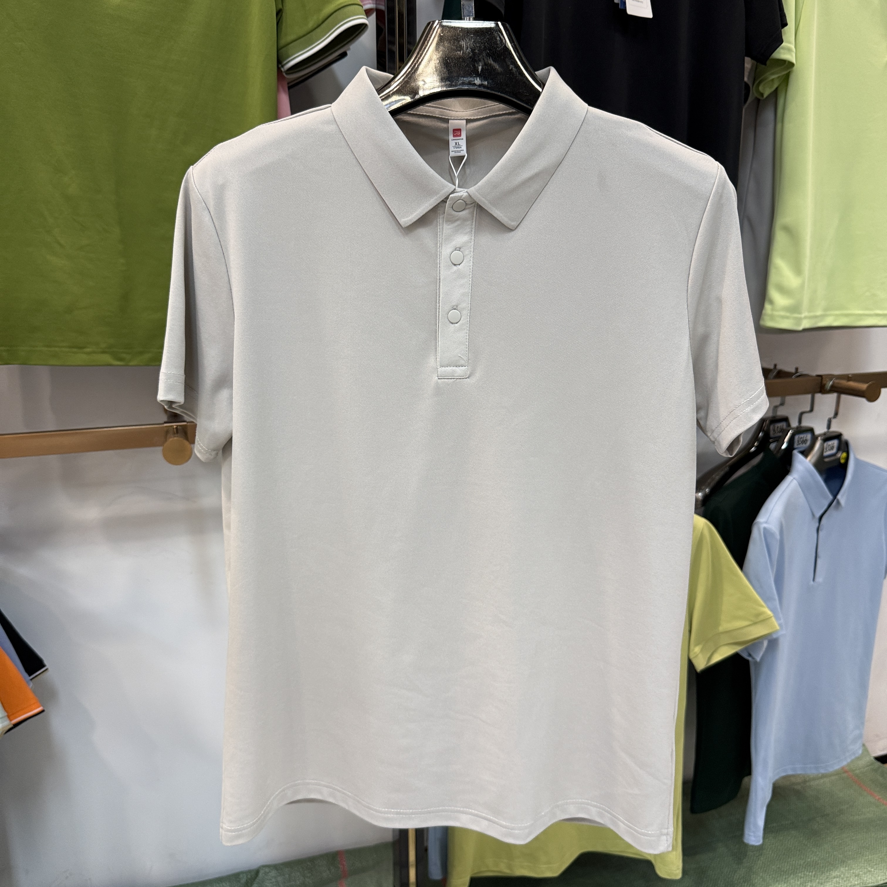 TS8509 100% Polyester Short-Sleeved Polo Shirt