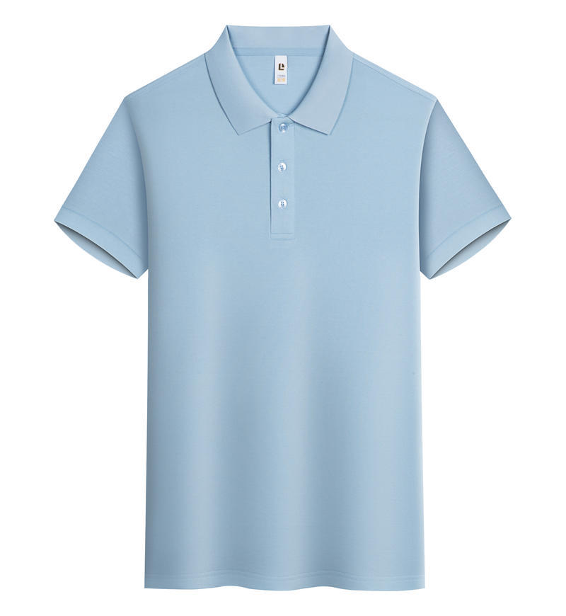 TSA6688 50% Cotton  45% Polyester  5% Spandex Short-Sleeved Polo Shirt