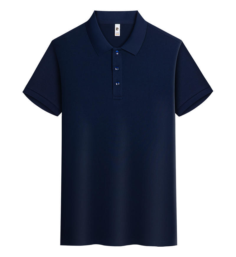 TSA6688 50% Cotton  45% Polyester  5% Spandex Short-Sleeved Polo Shirt