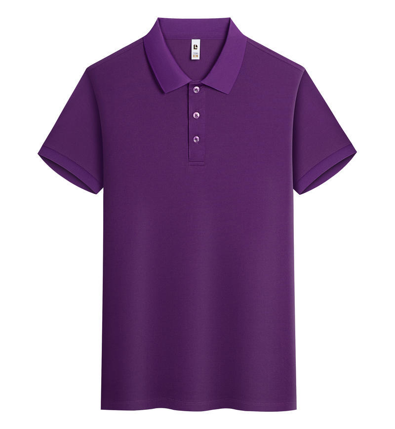 TSA6688 50% Cotton  45% Polyester  5% Spandex Short-Sleeved Polo Shirt