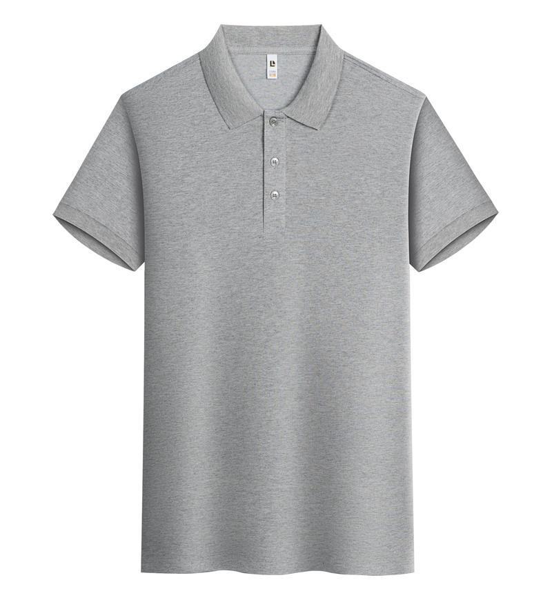 TSA6688 50% Cotton  45% Polyester  5% Spandex Short-Sleeved Polo Shirt
