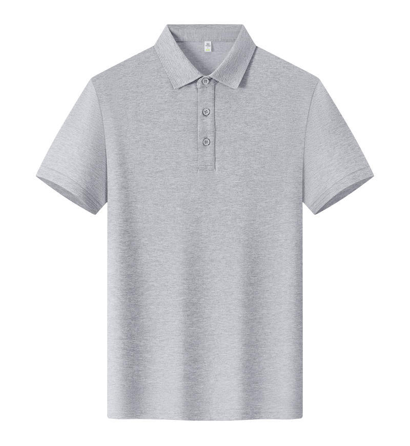 TST1 68% Cotton 27% Polyester 5% Spandex Short-Sleeved Polo Shirt