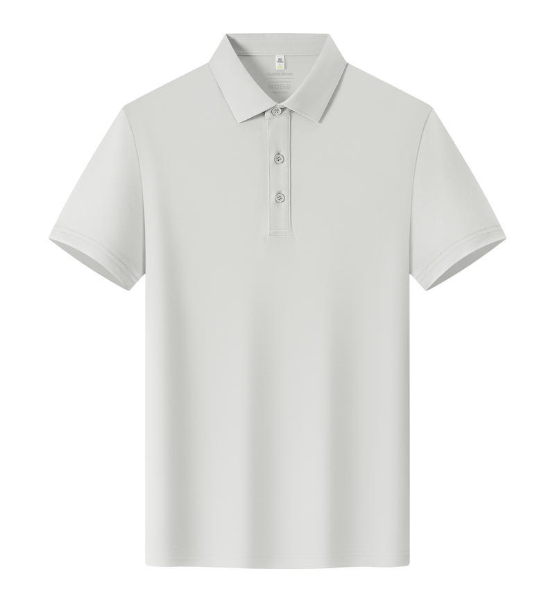 TST1 68% Cotton 27% Polyester 5% Spandex Short-Sleeved Polo Shirt