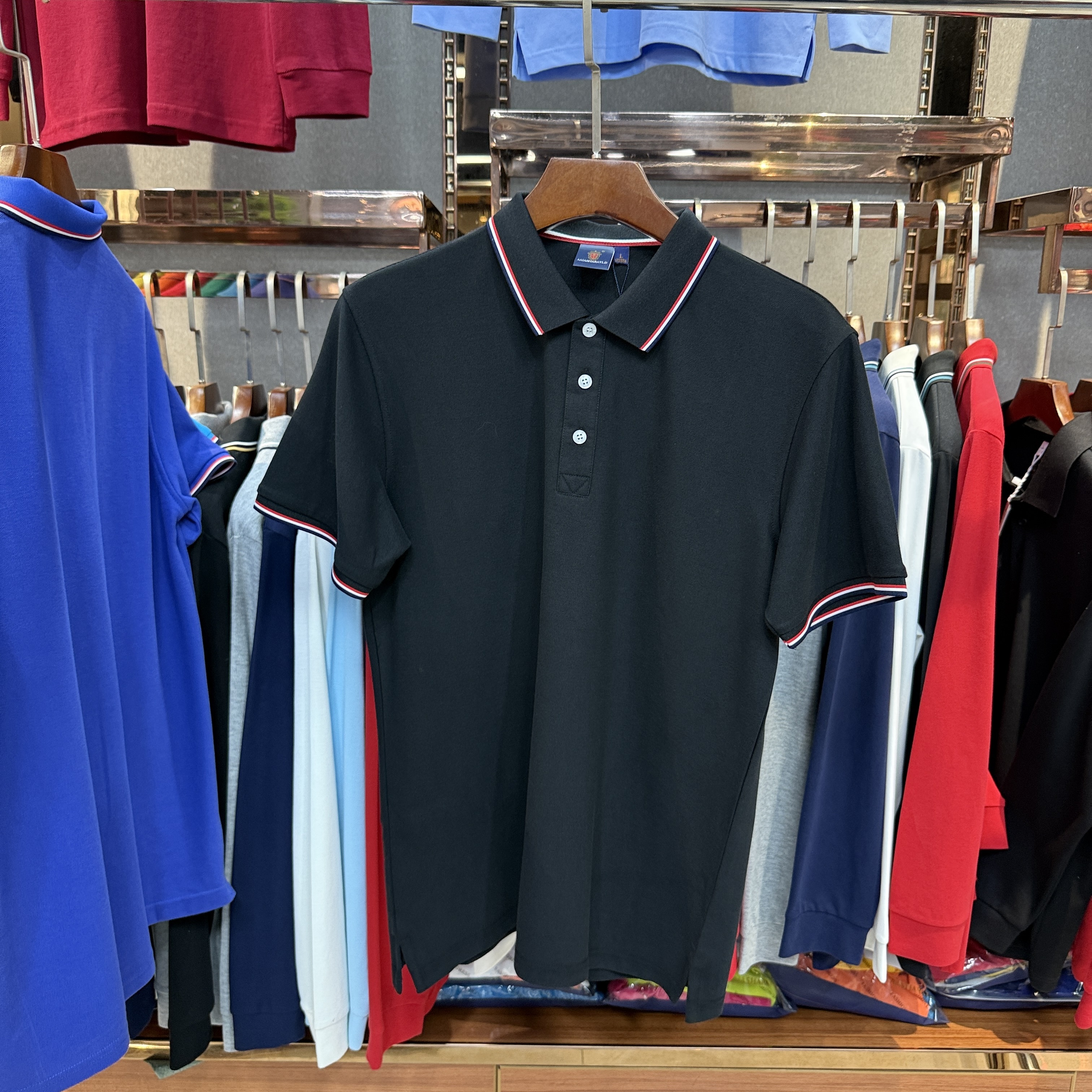 SK8518 80% Cotton  20% Cupro Short-Sleeved Polo Shirt