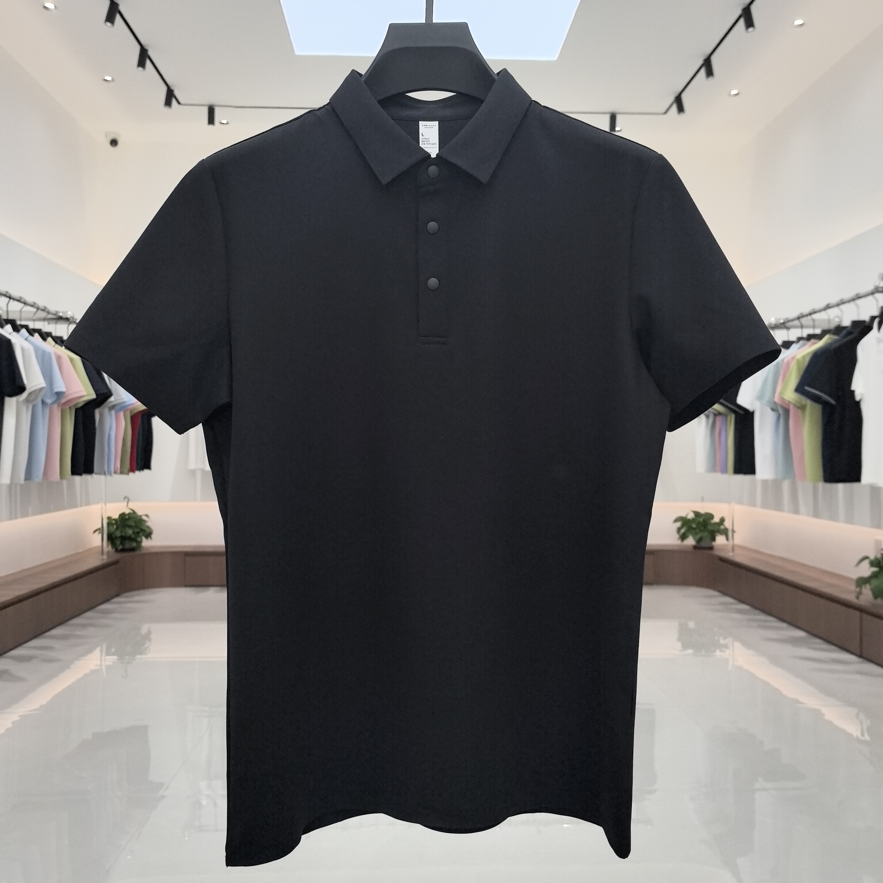 XXD5100 74.5% Polyamide 25.5% Spandex Short-Sleeved Polo Shirt