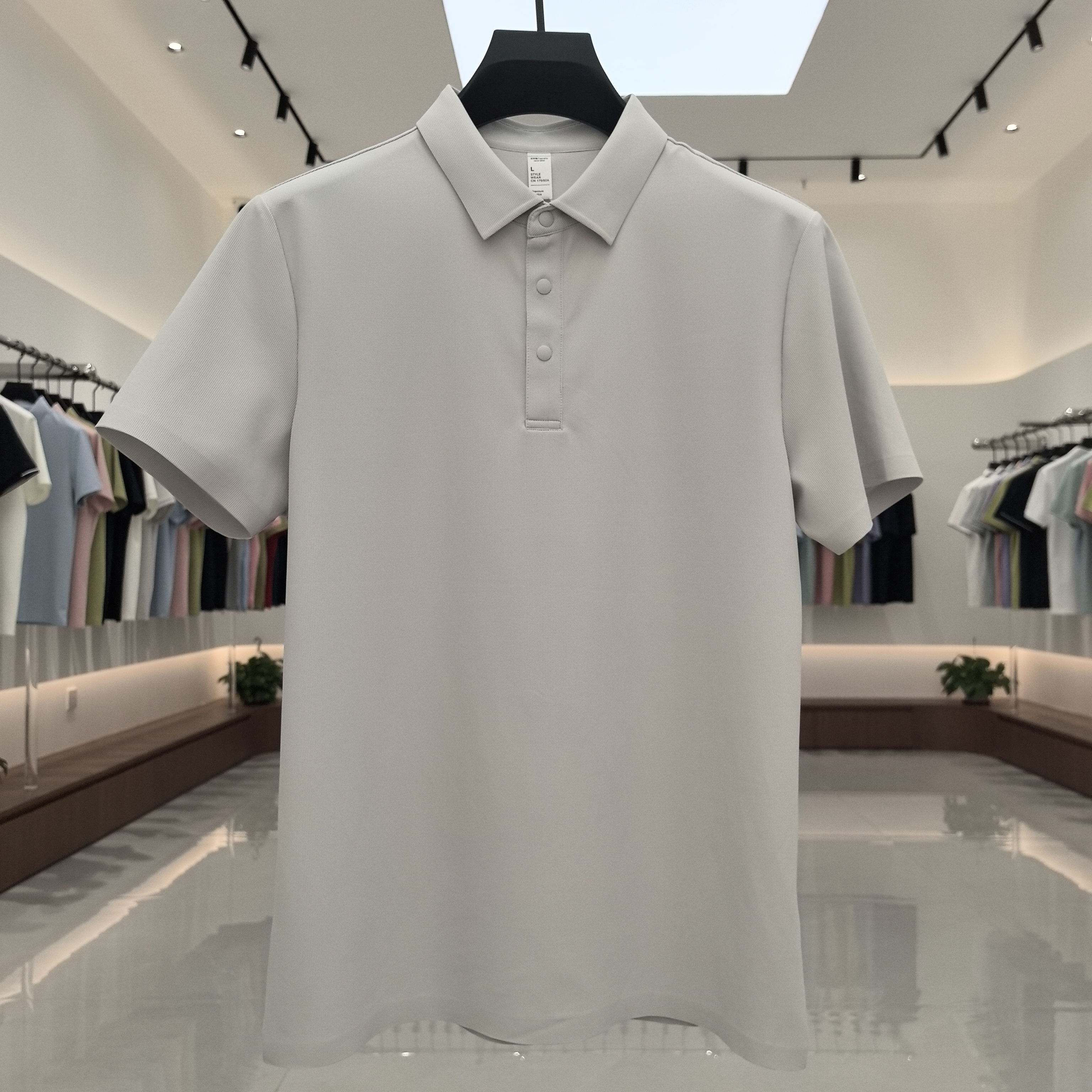 XXD5100 74.5% Polyamide 25.5% Spandex Short-Sleeved Polo Shirt