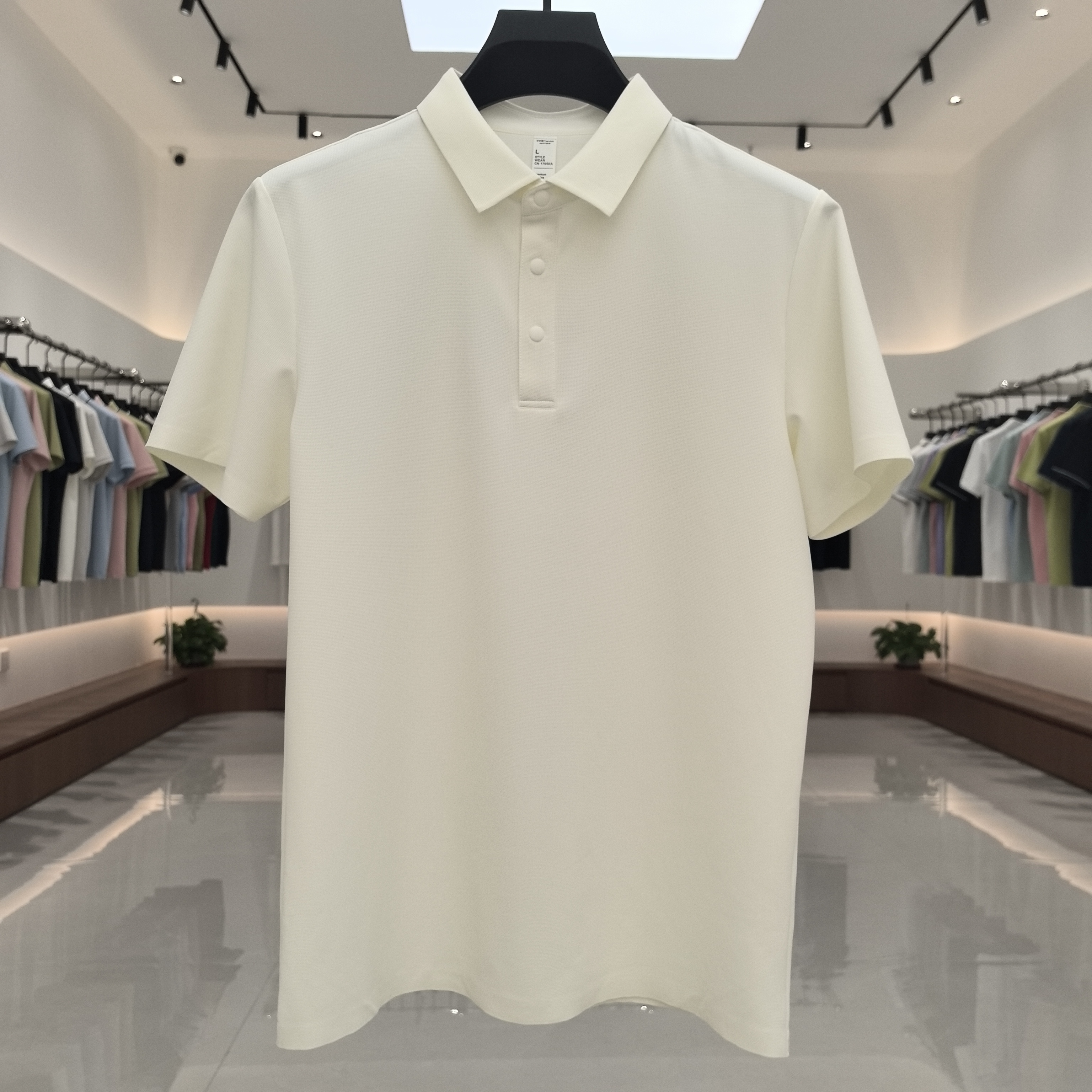 XXD5100 74.5% Polyamide 25.5% Spandex Short-Sleeved Polo Shirt