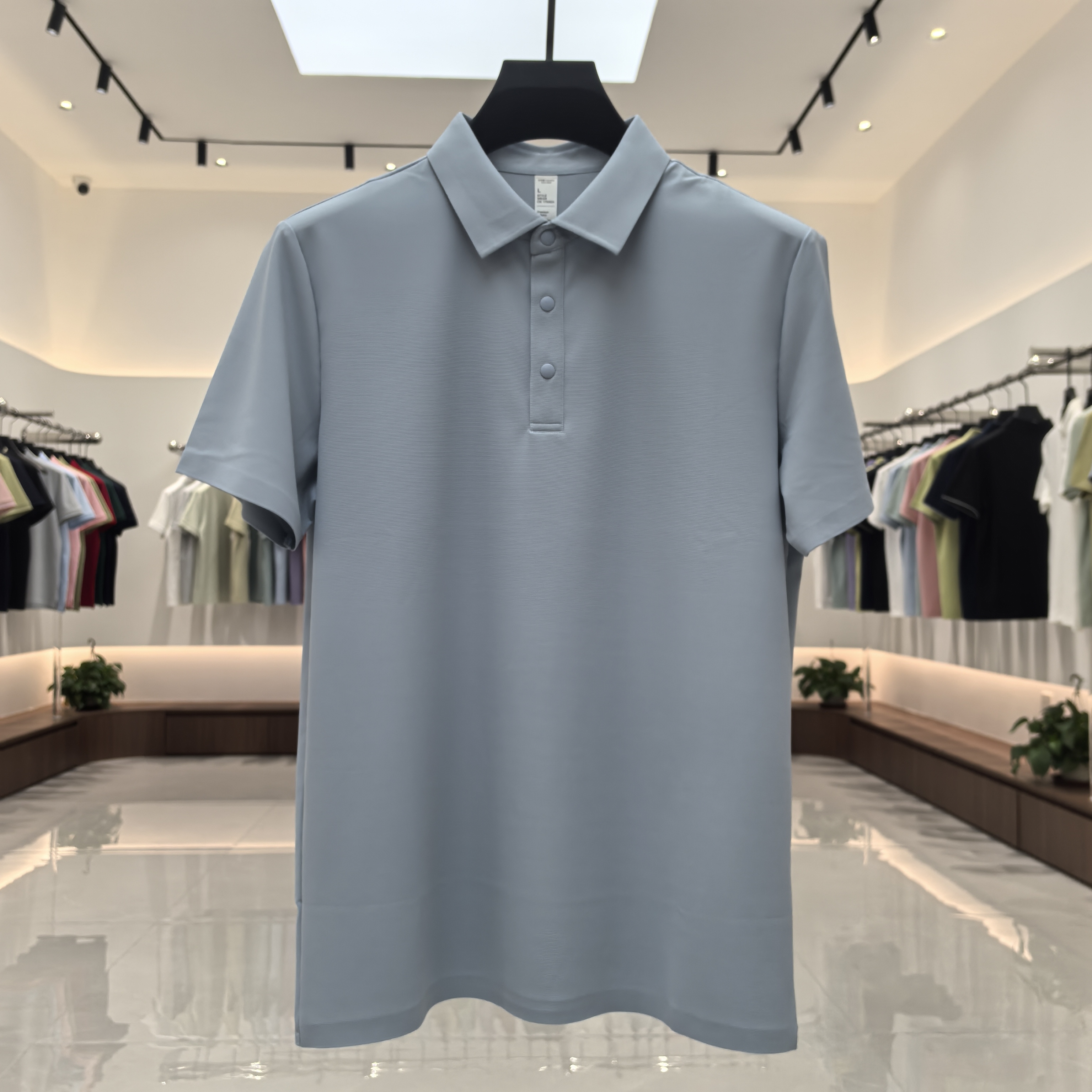 XXD5100 74.5% Polyamide 25.5% Spandex Short-Sleeved Polo Shirt