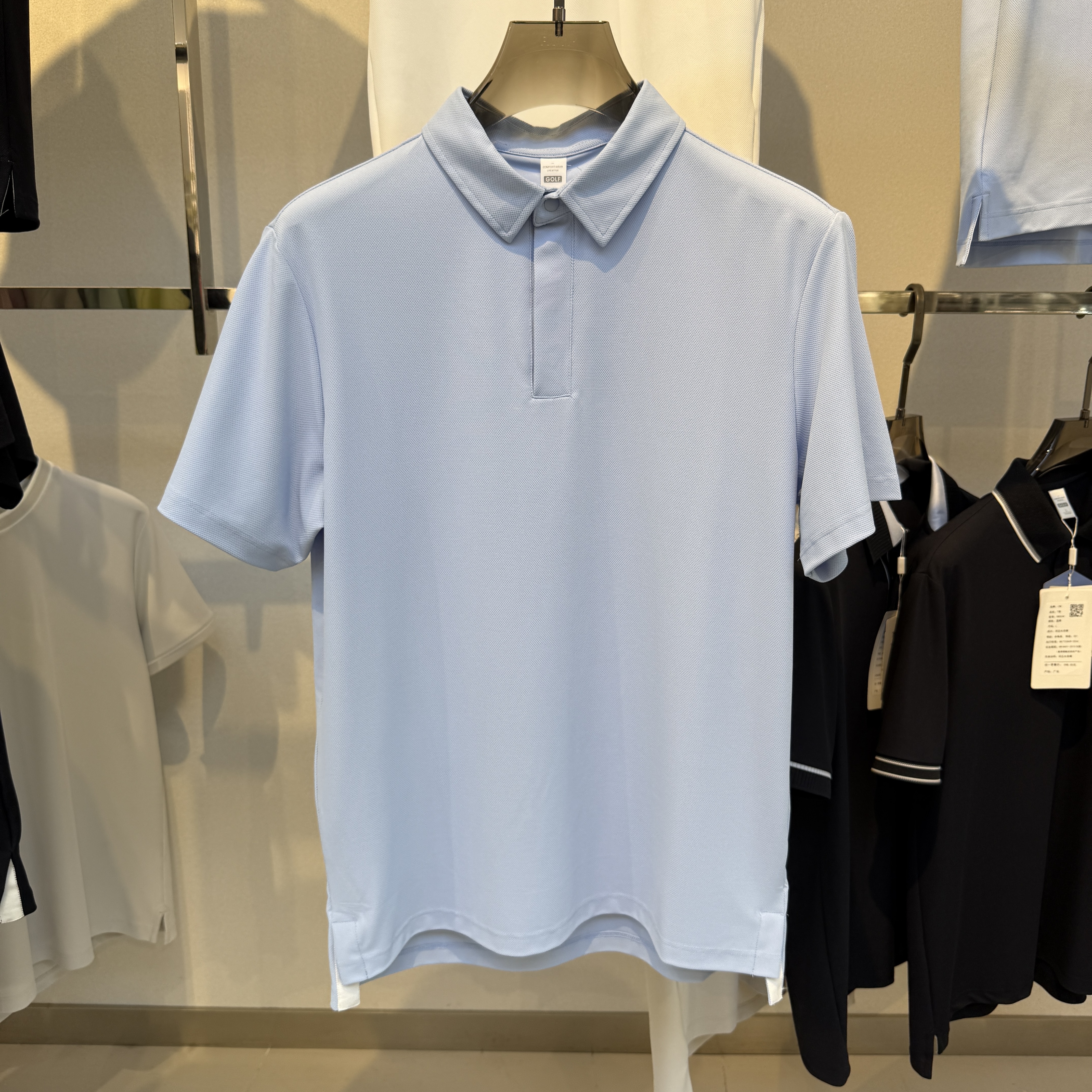 BSW98011 75.9% Cotton  24.1% Polyester Polo shirt